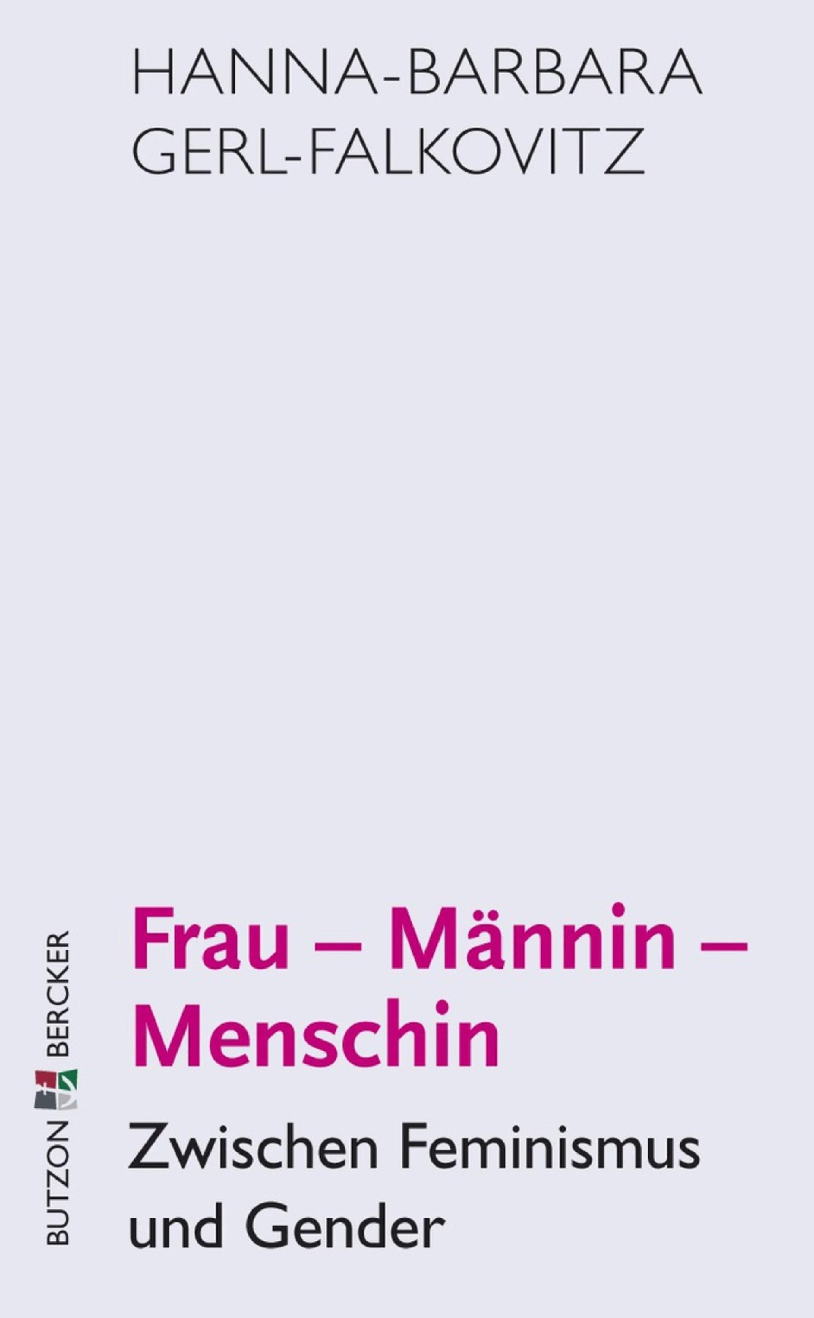 Обложка книги «Frau - Männin - Menschin»