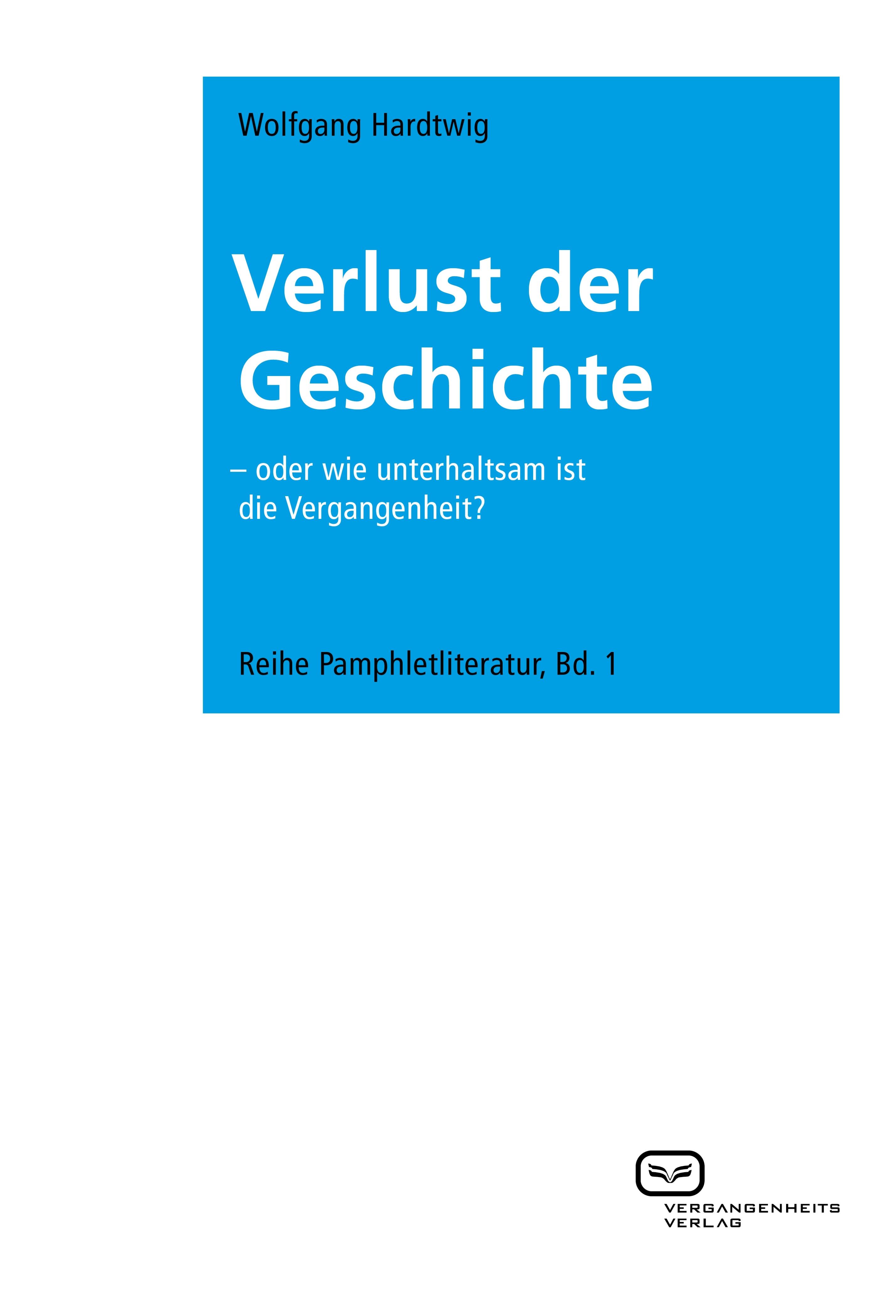 Обложка книги «Verlust der Geschichte»