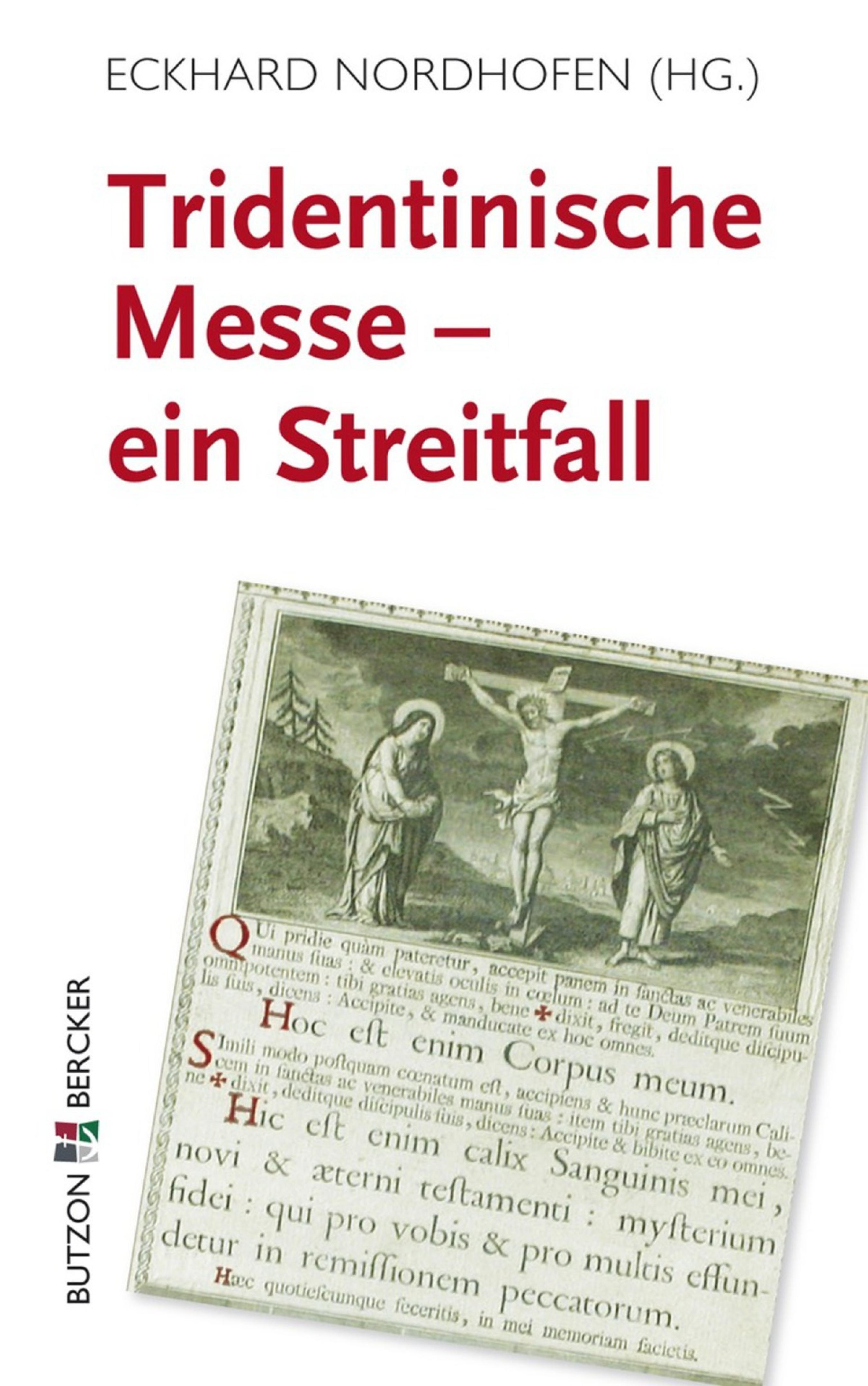 Обложка книги «Tridentinische Messe: ein Streitfall»
