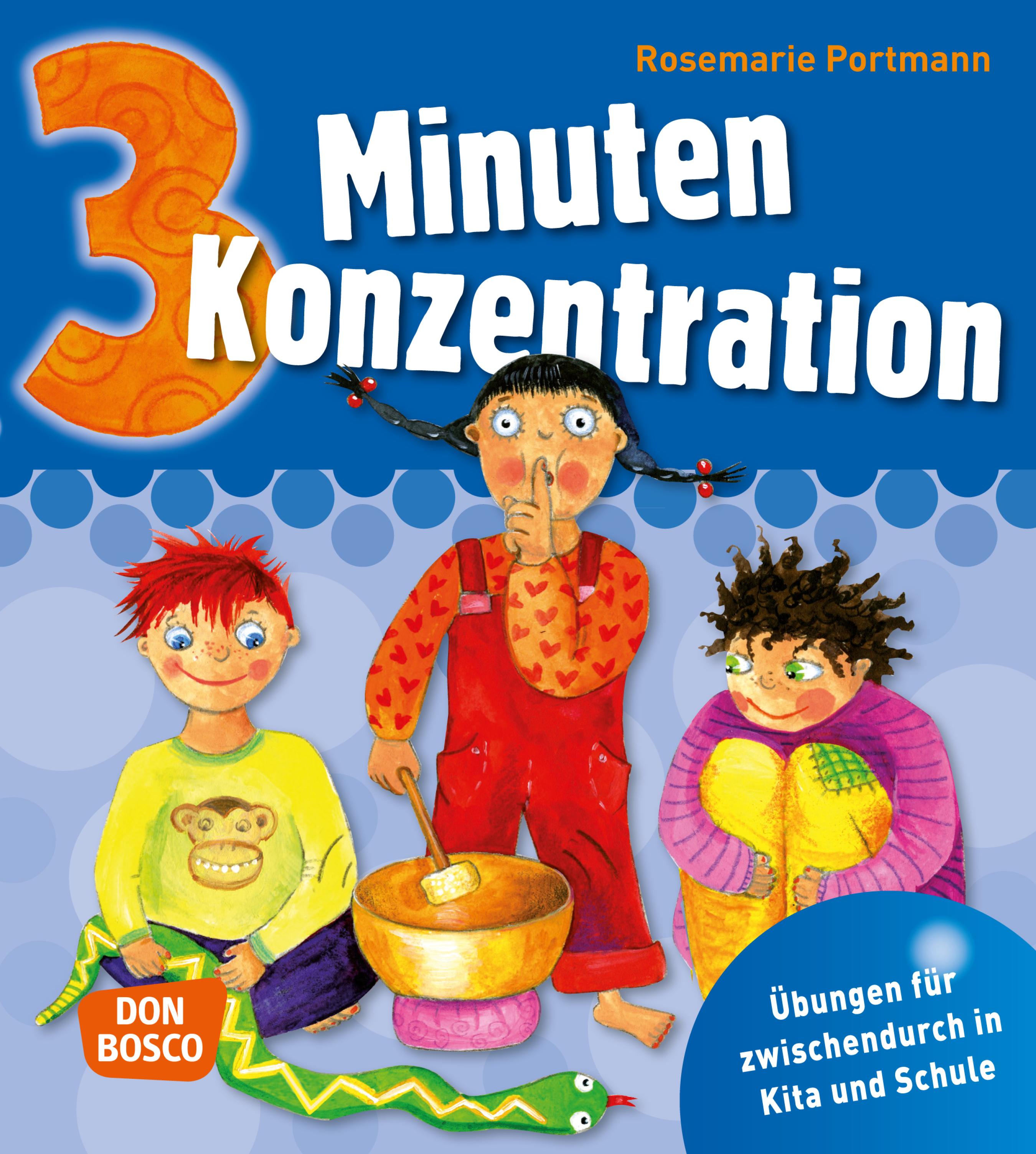 Обложка книги «3 Minuten Konzentration - eBook»