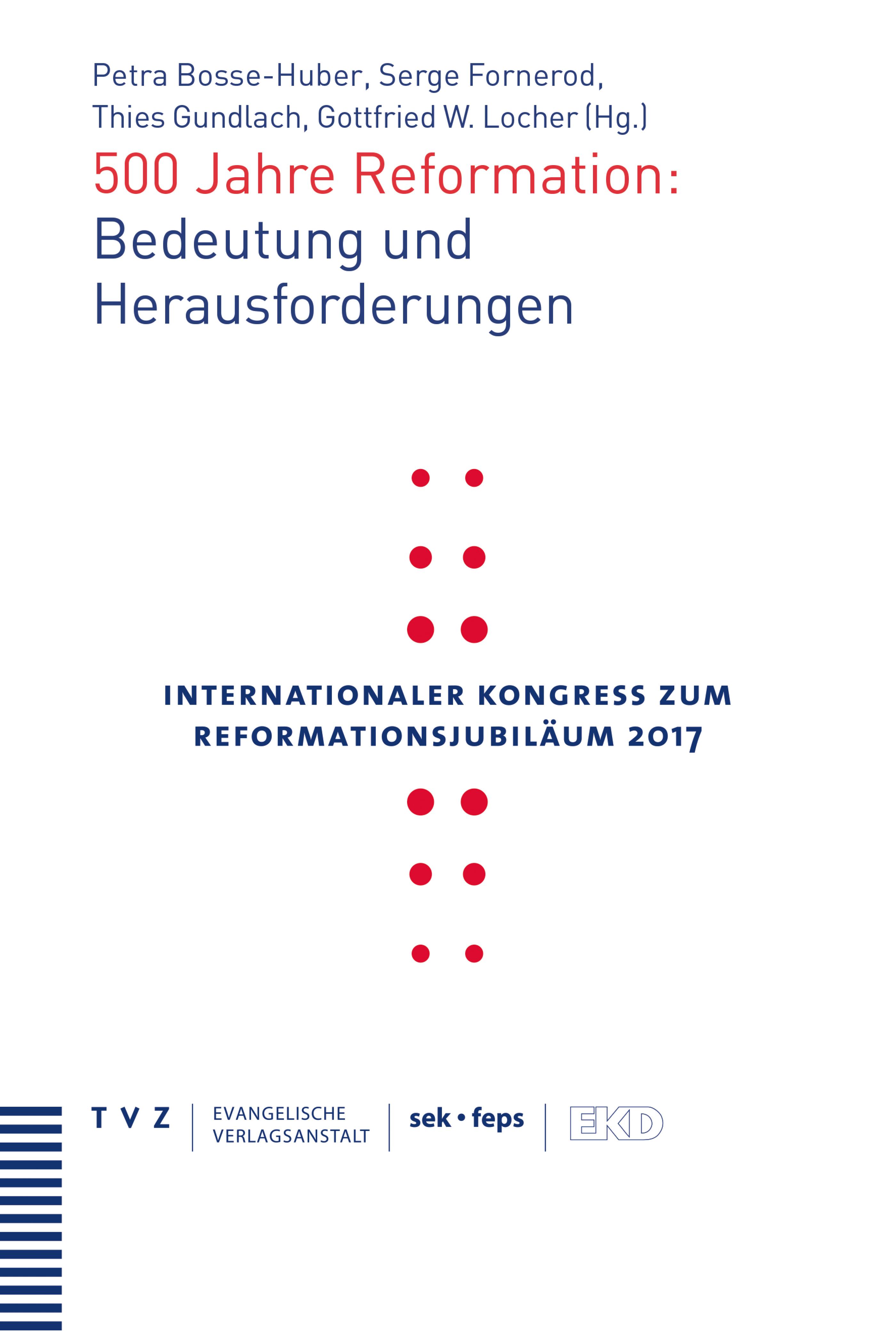 Обложка книги «500 Jahre Reformation: Bedeutung und Herausforderungen»