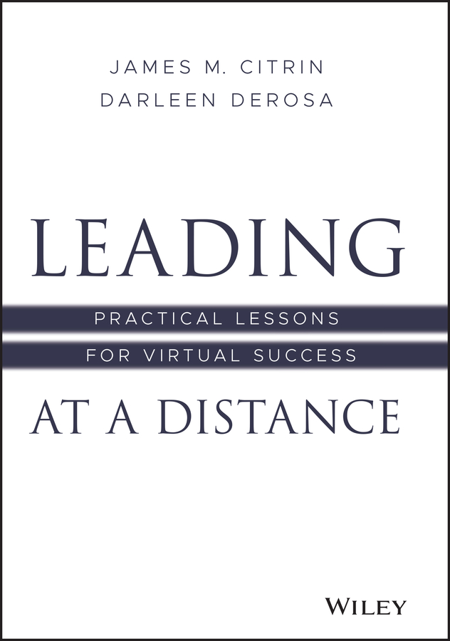Обложка книги «Leading at a Distance»