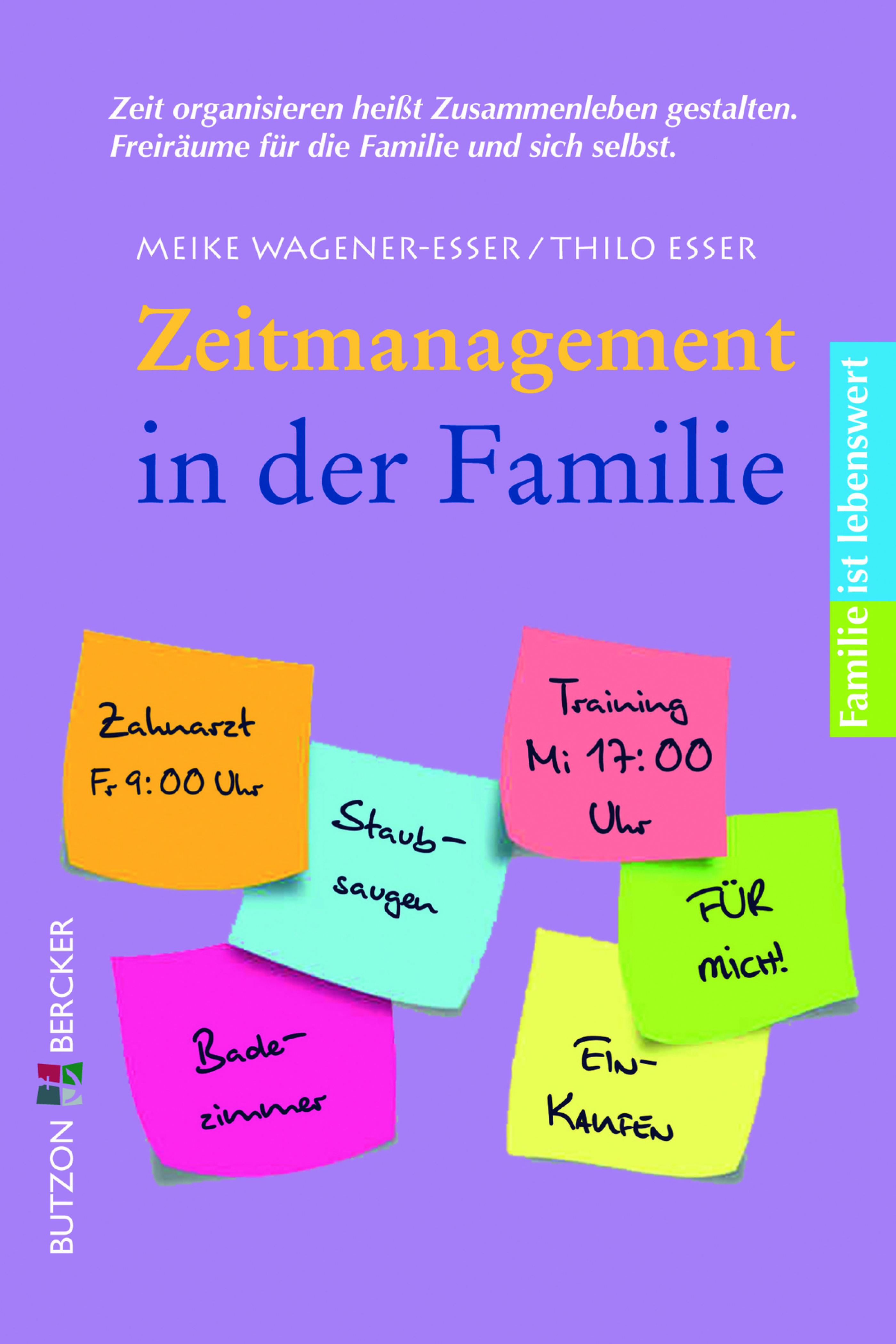Обложка книги «Zeitmanagement in der Familie»