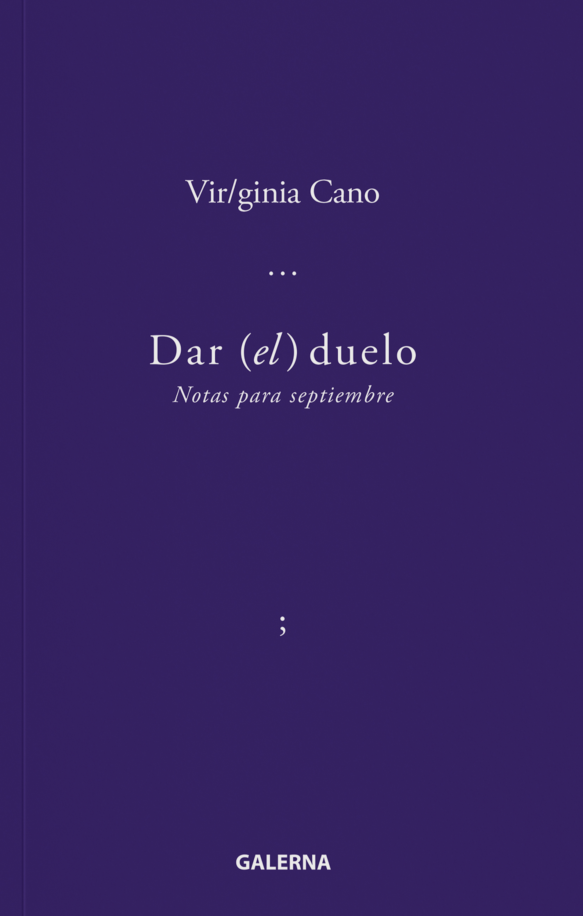 Обложка книги «Dar (el) duelo»