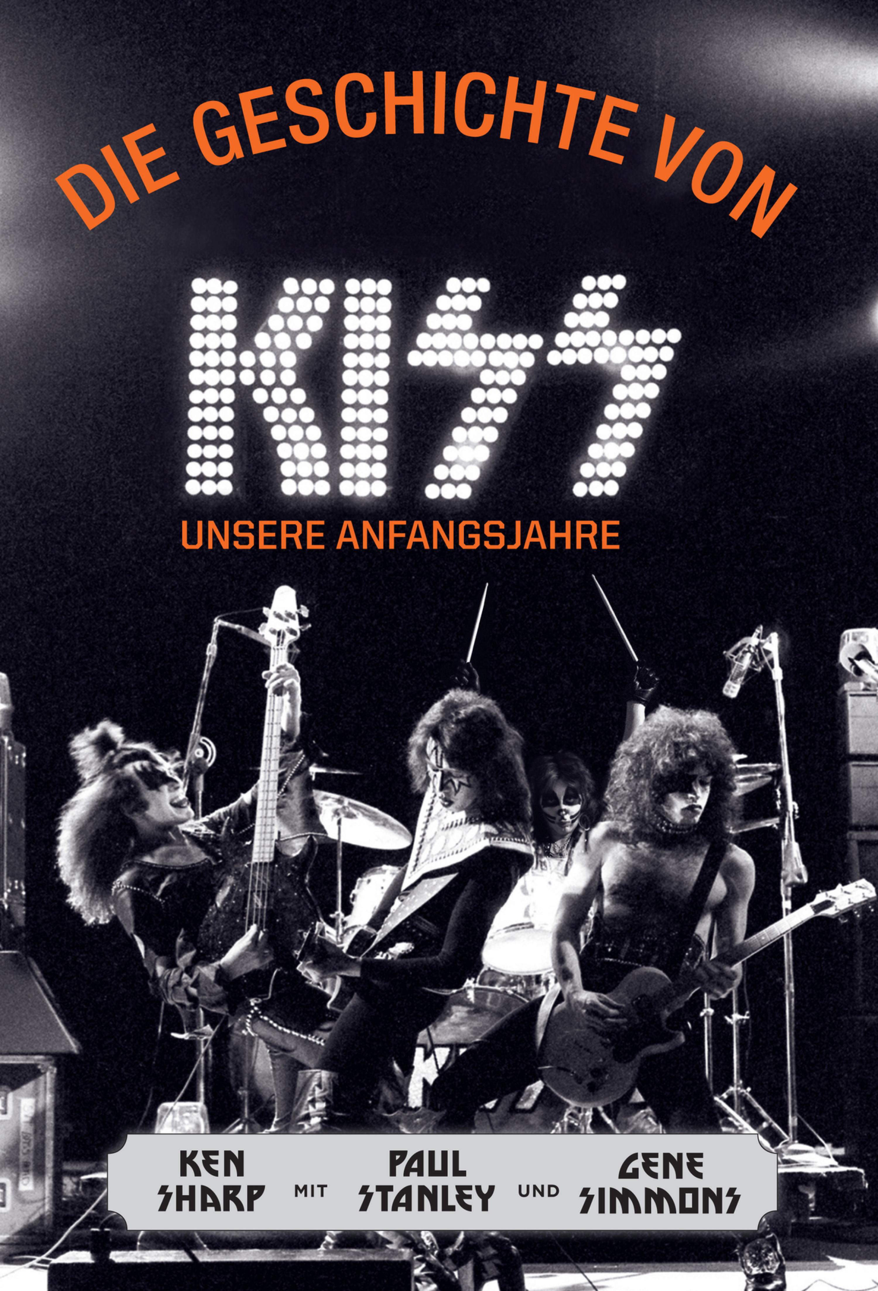 Обложка книги «Die Geschichte von KISS»