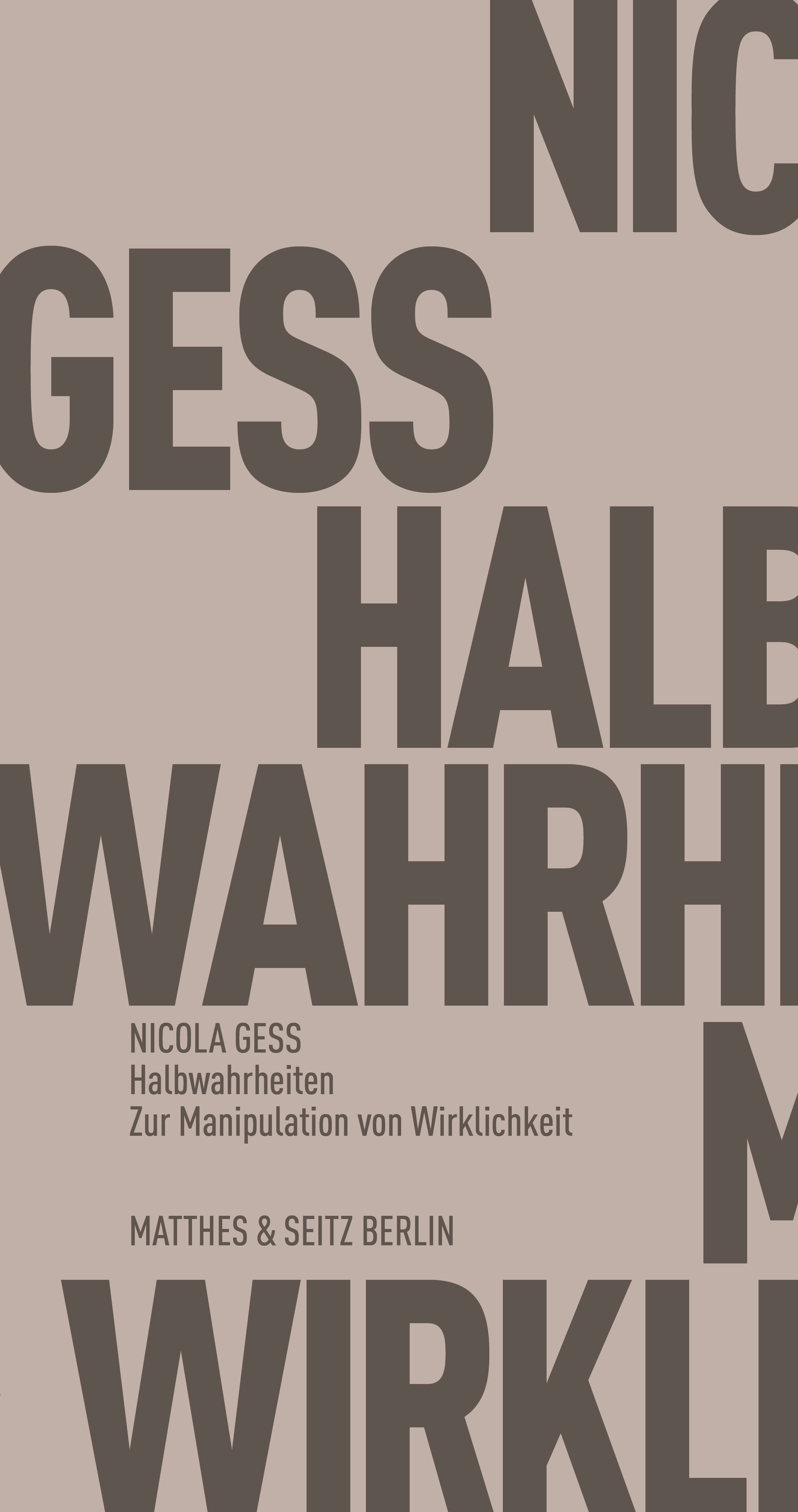 Обложка книги «Halbwahrheiten»
