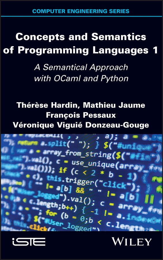 Обложка книги «Concepts and Semantics of Programming Languages 1»