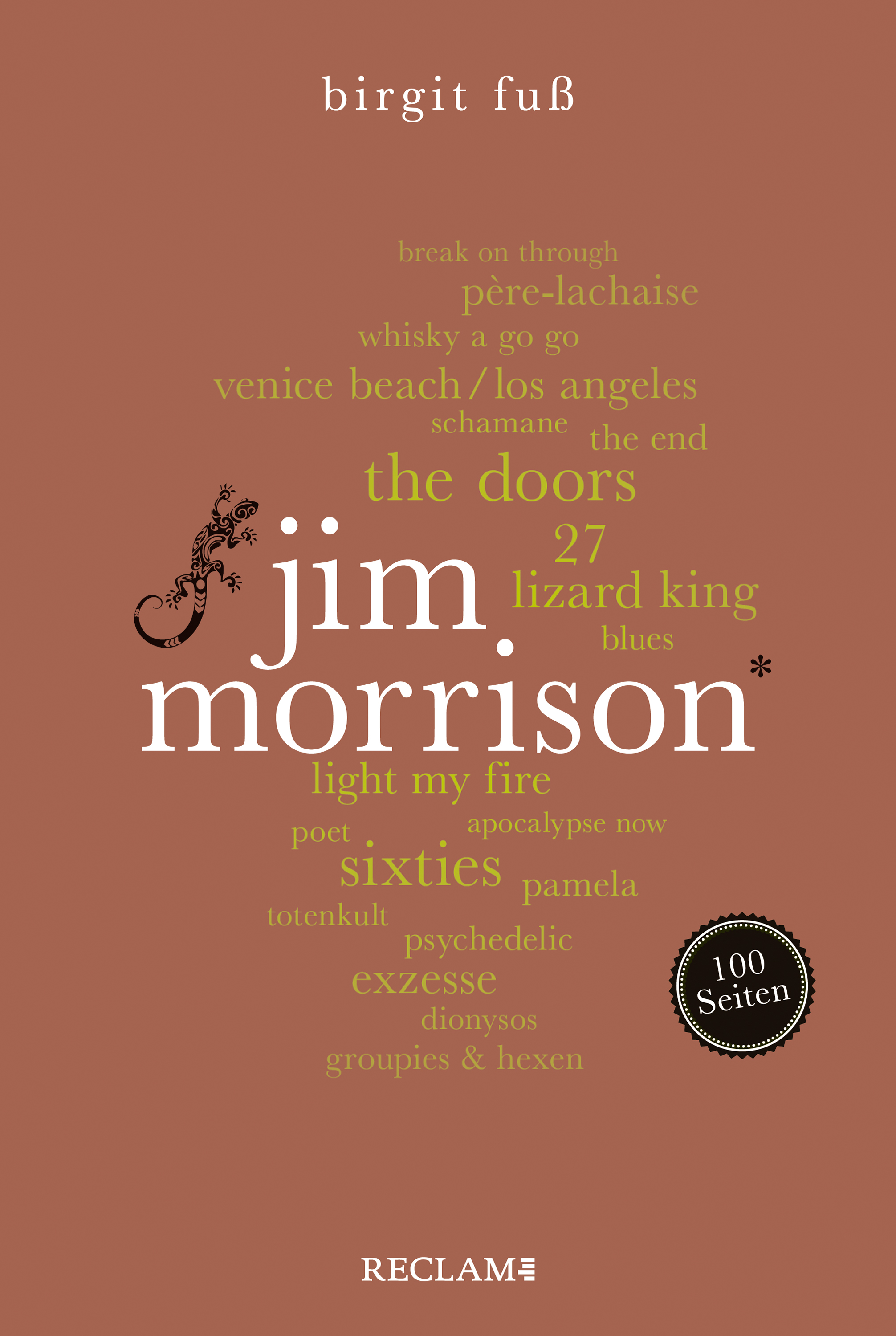 Обложка книги «Jim Morrison. 100 Seiten»