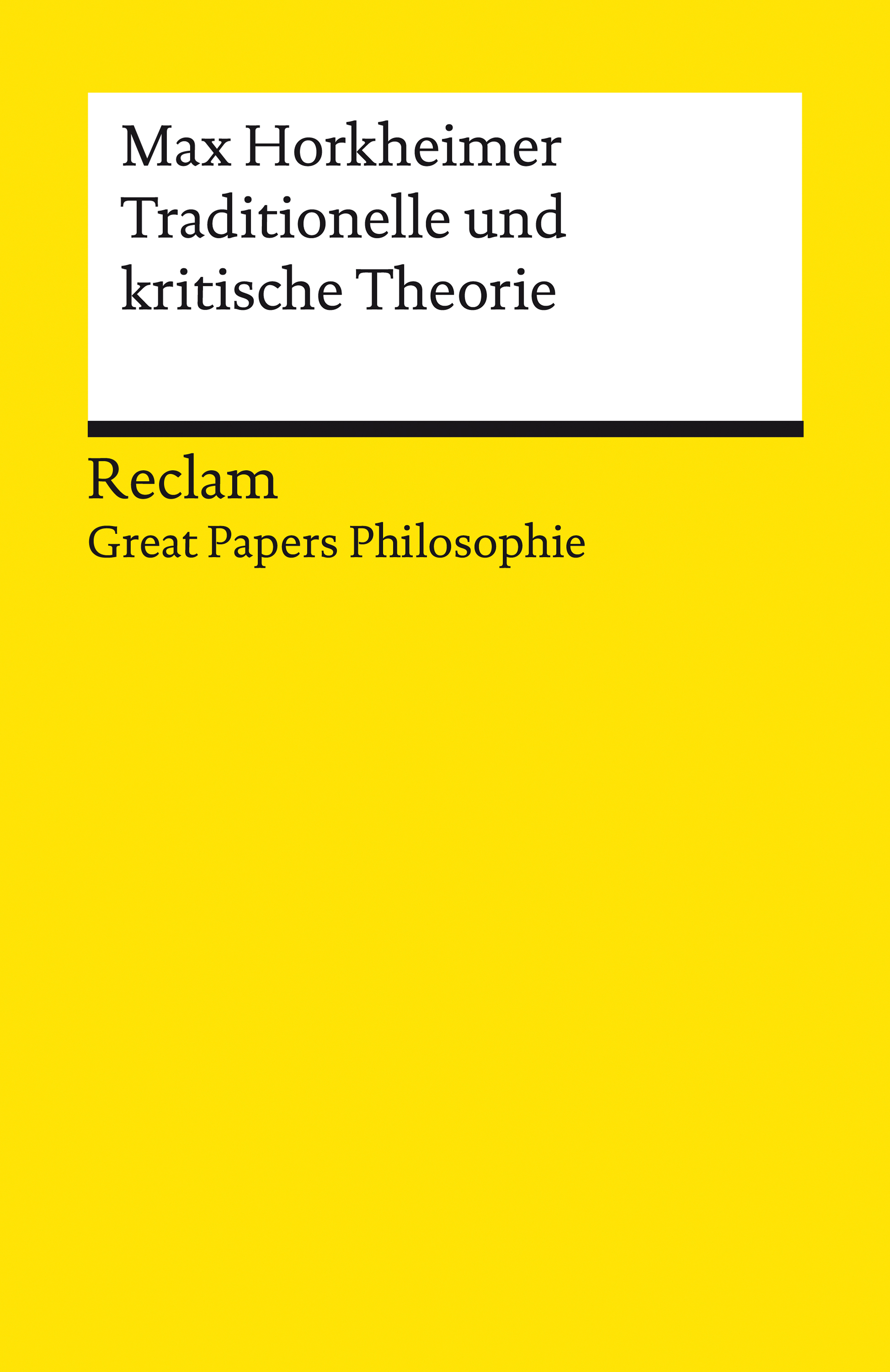 Обложка книги «Traditionelle und kritische Theorie»