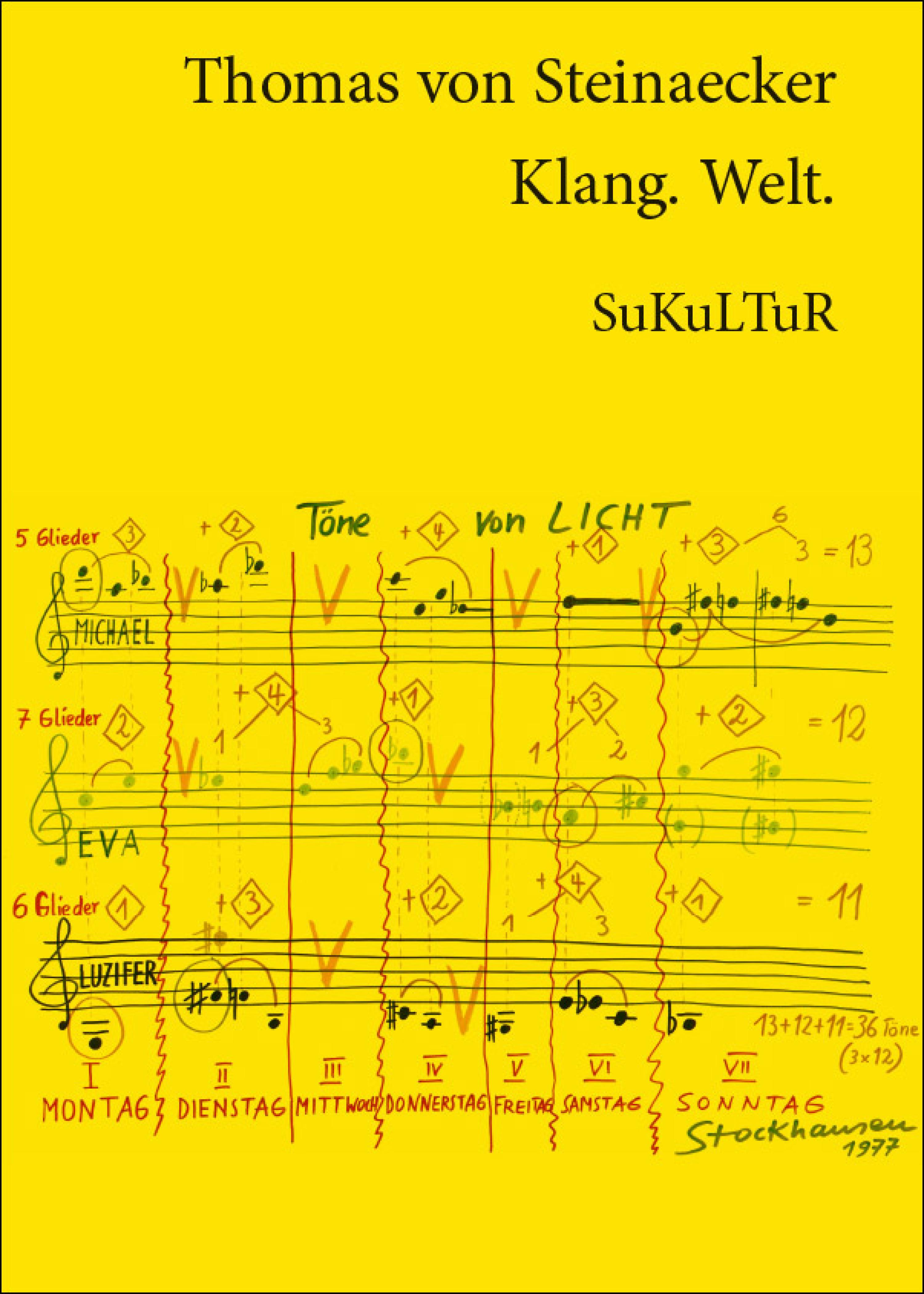 Обложка книги «Klang. Welt.»