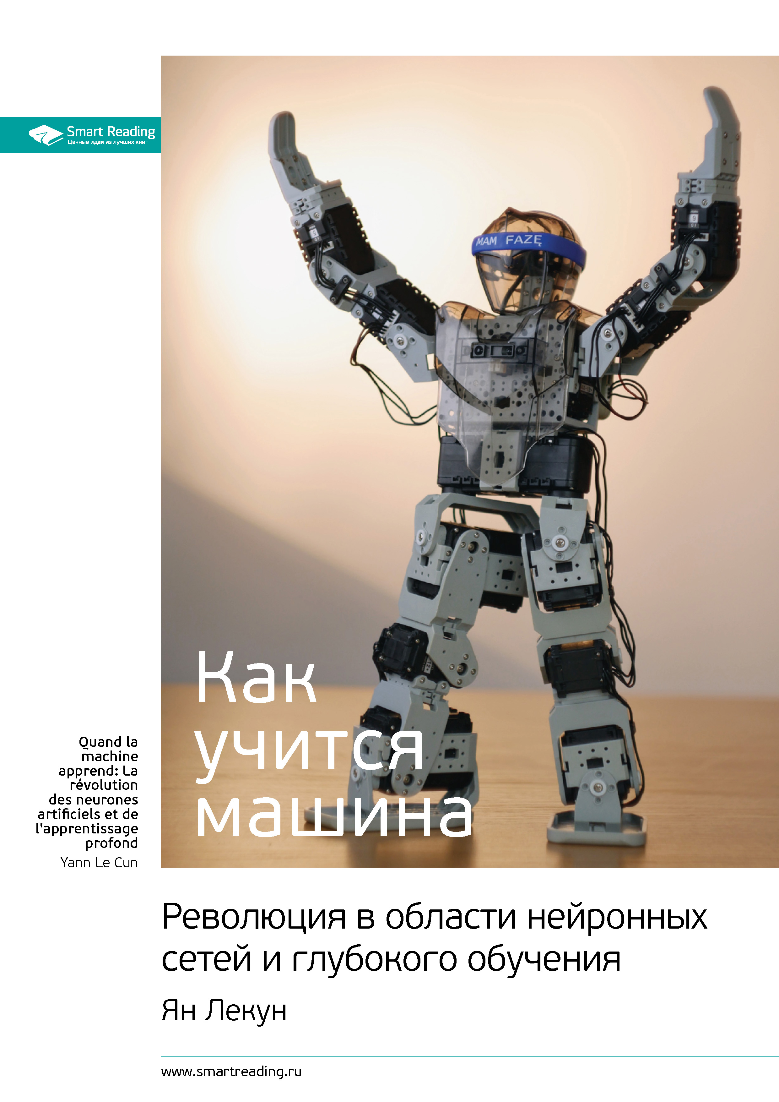 Обложка книги «Ключевые идеи книги: Как учится машина. Революция в области нейронных сетей и глубокого обучения. Ян Лекун»