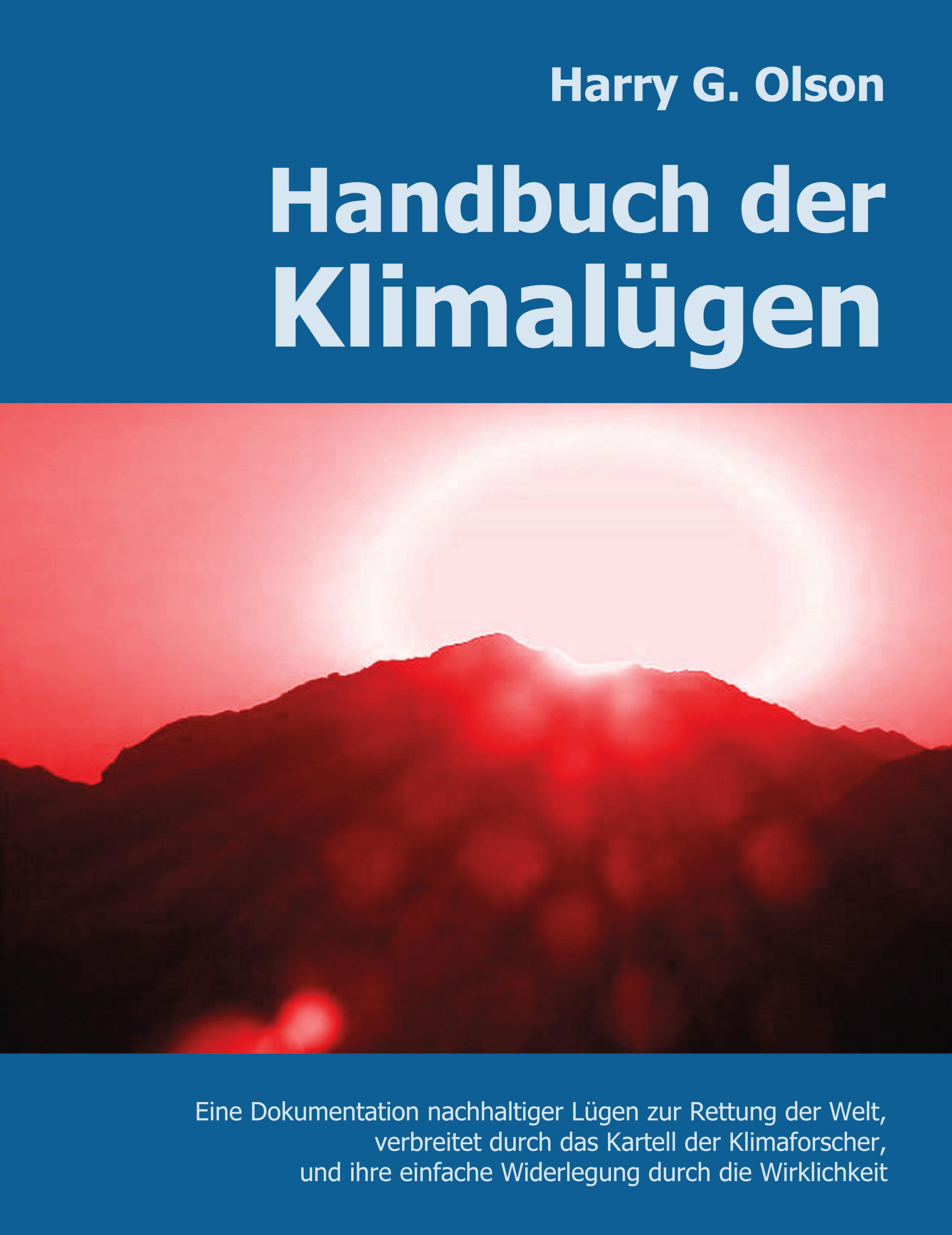 Обложка книги «Handbuch der Klimalügen»