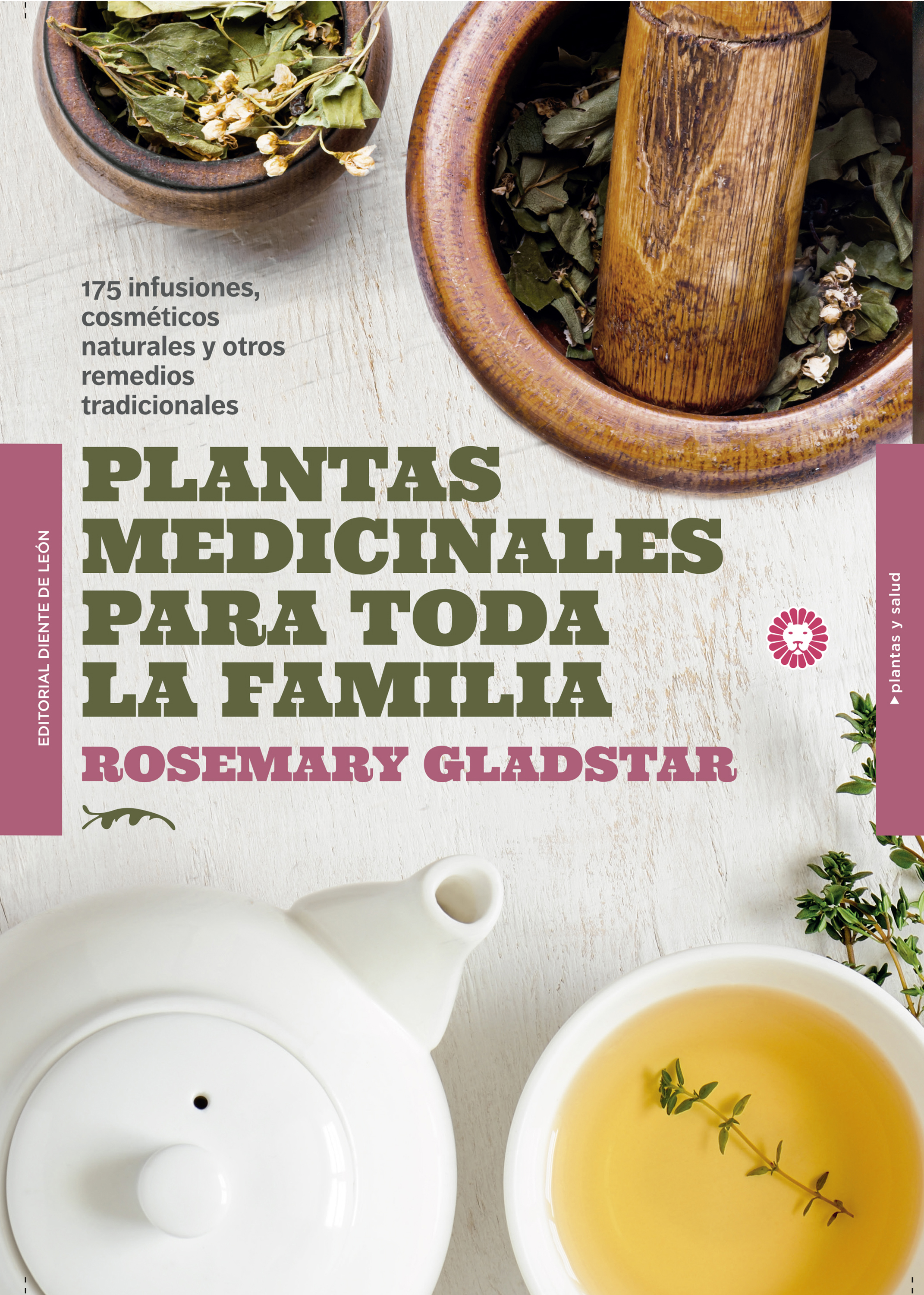 Обложка книги «Plantas medicinales para toda la familia»