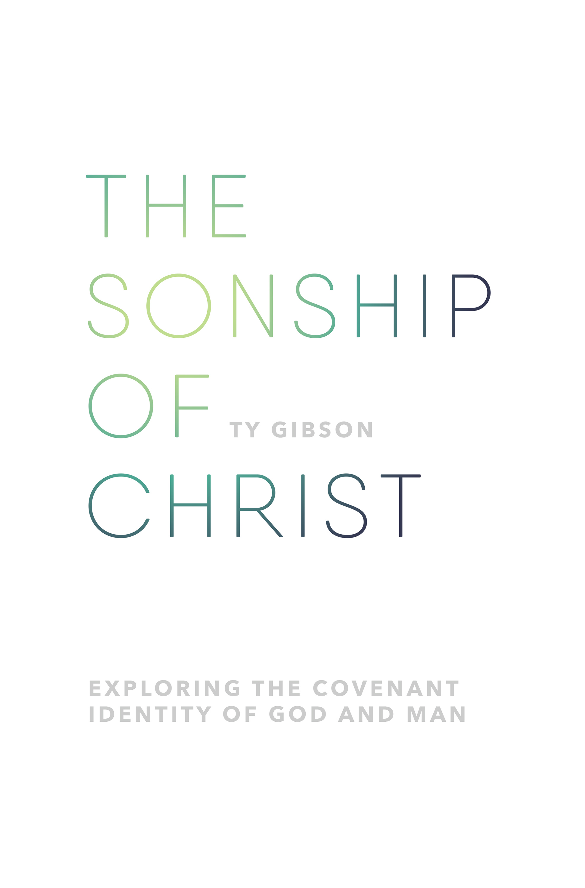 Обложка книги «The sonship of Christ»