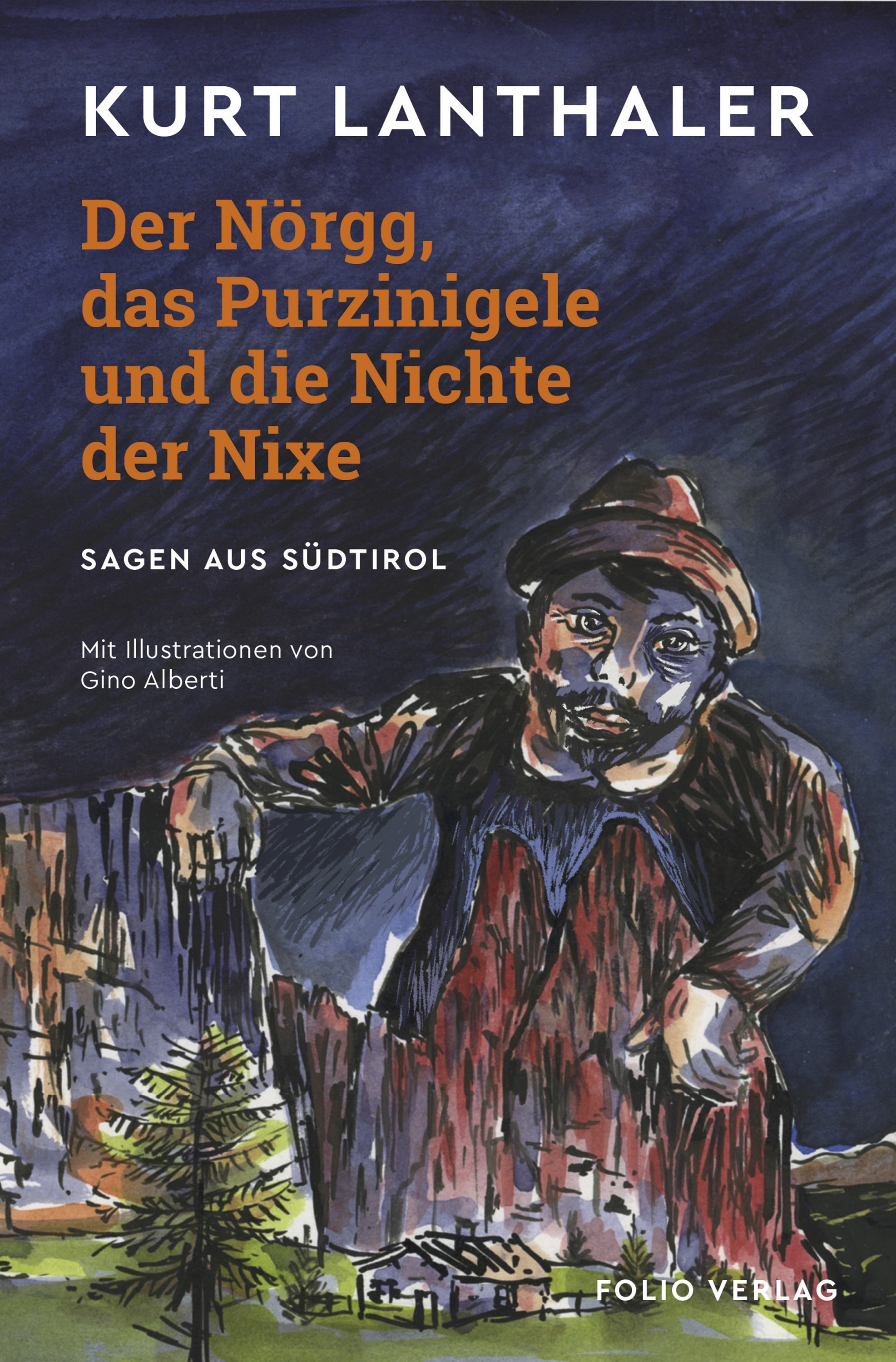 Обложка книги «Der Nörgg, das Purzinigele und die Nichte der Nixe»
