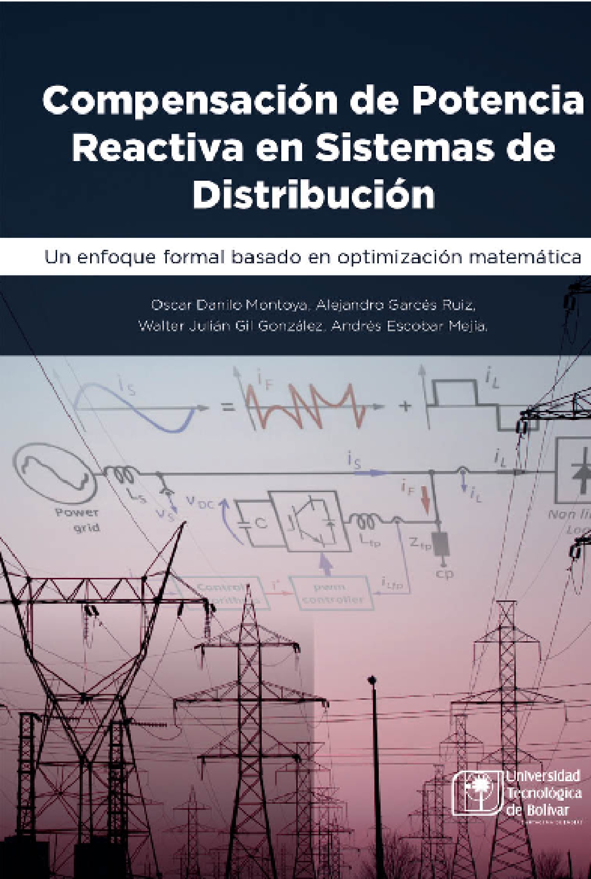Обложка книги «Compensación de potencia reactiva en sistemas de distribución»