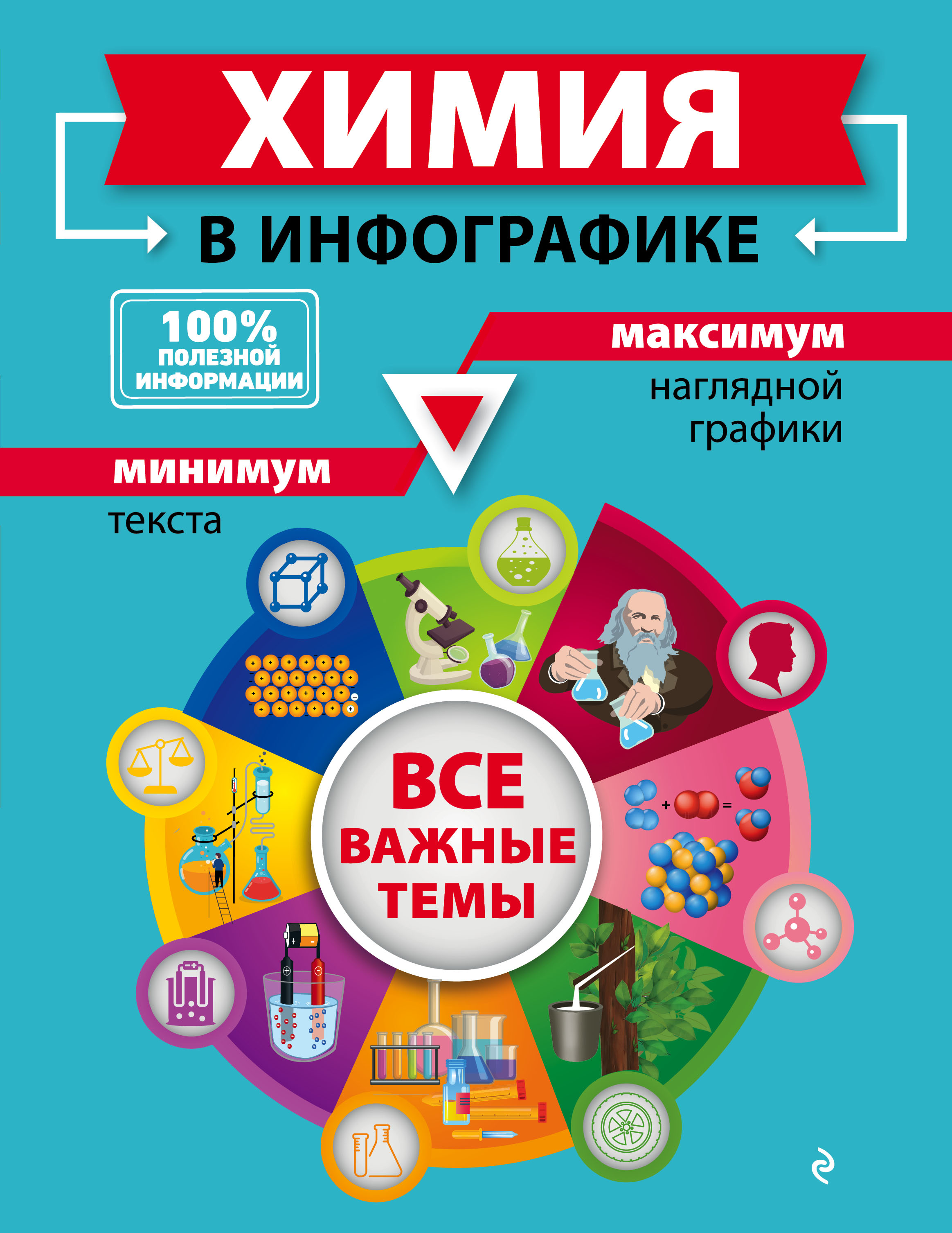 Обложка книги «Химия в инфографике»