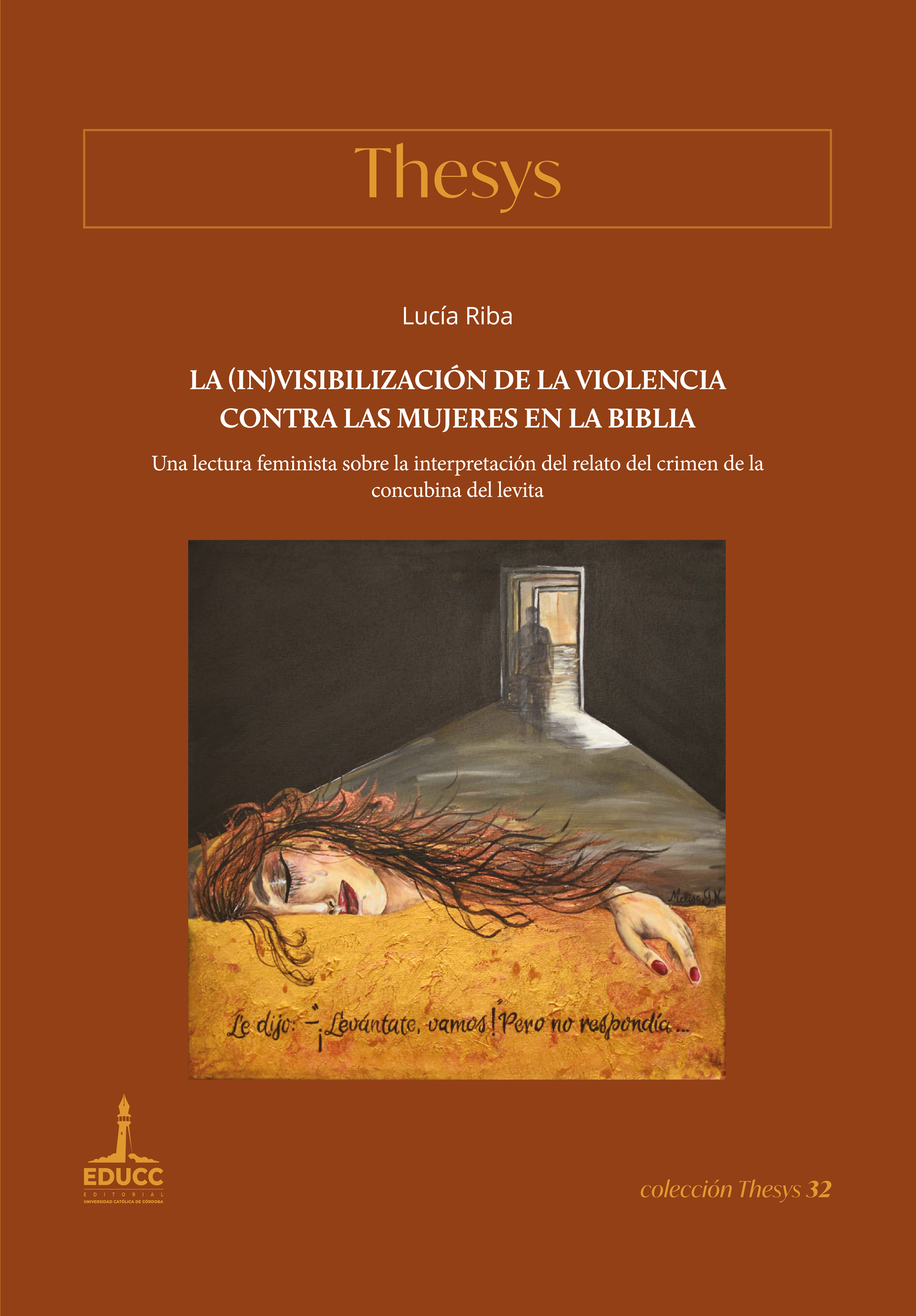 Обложка книги «La (in)visibilización de la violencia contra las mujeres en la Biblia»