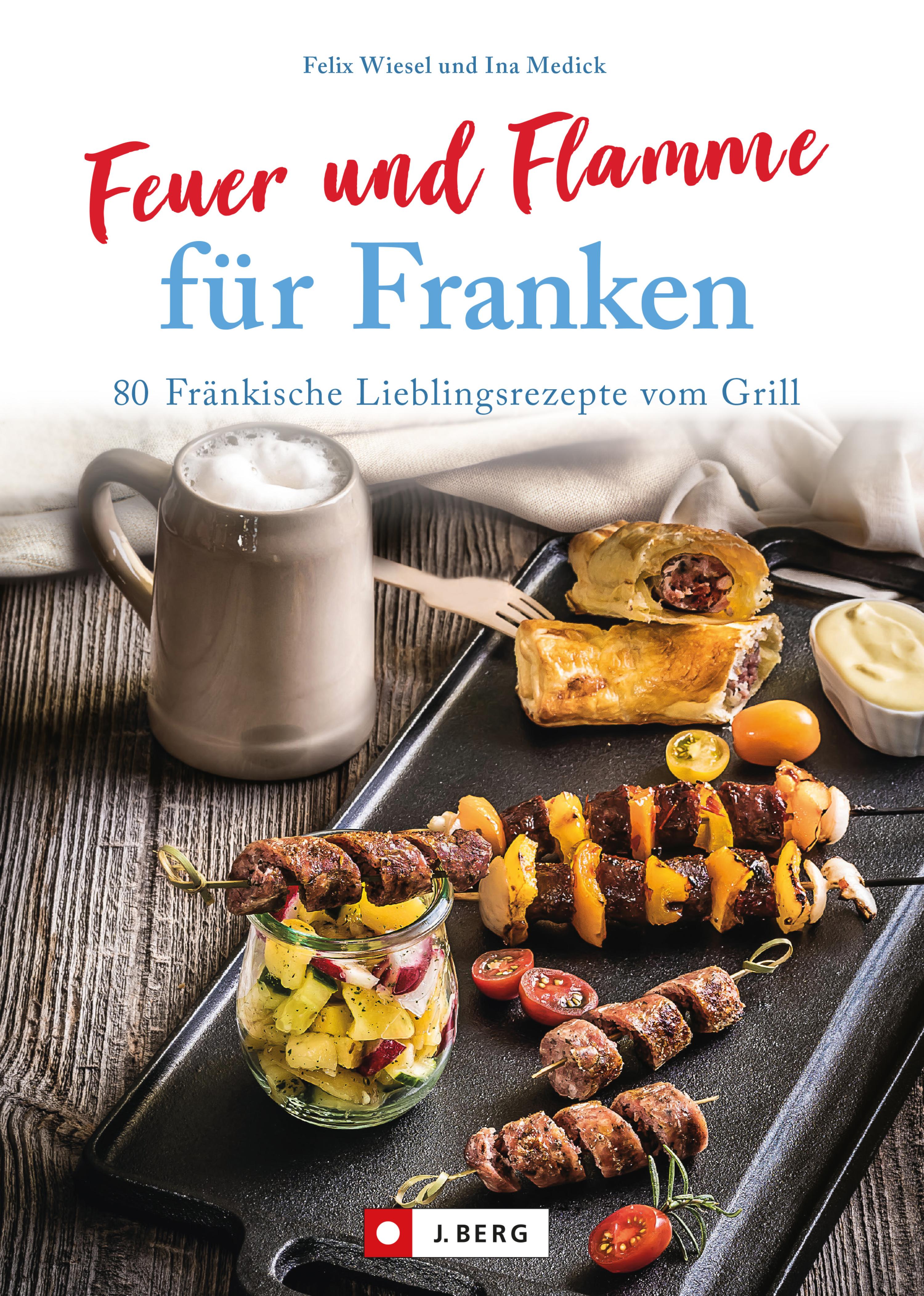Обложка книги «Feuer und Flamme für Franken»
