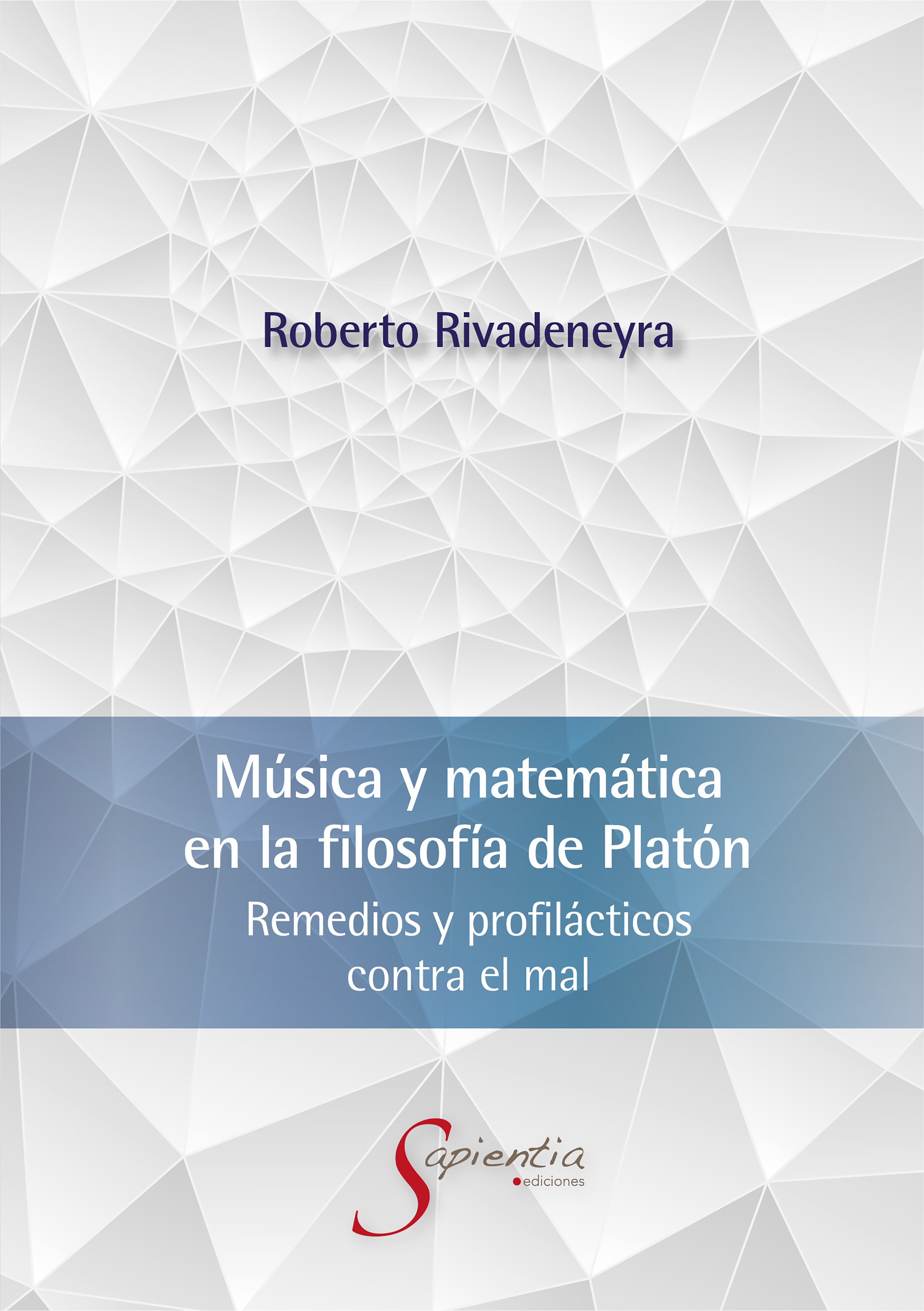 Обложка книги «Música y matemática en la filosofía de Platón»