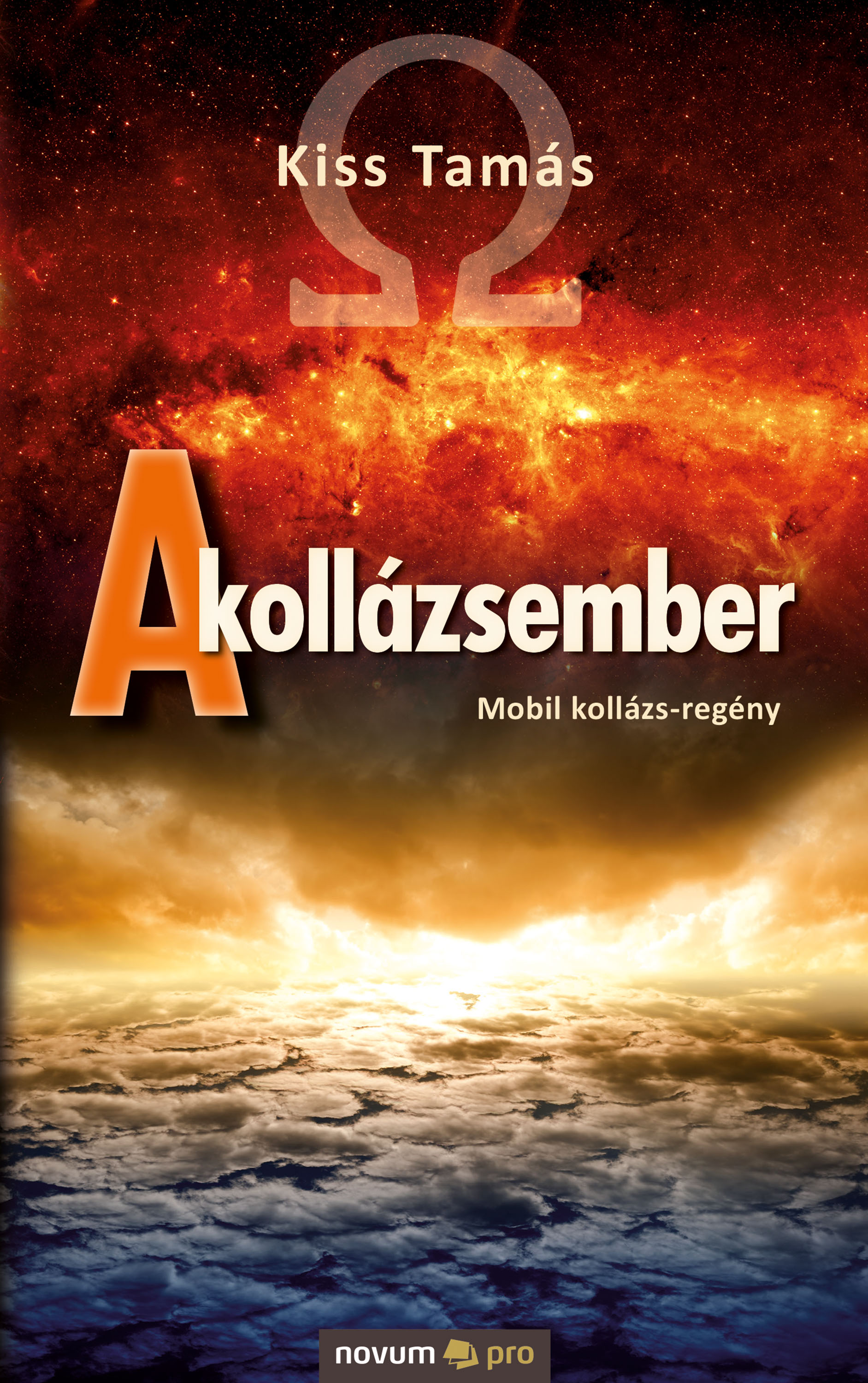 Обложка книги «A kollázsember»