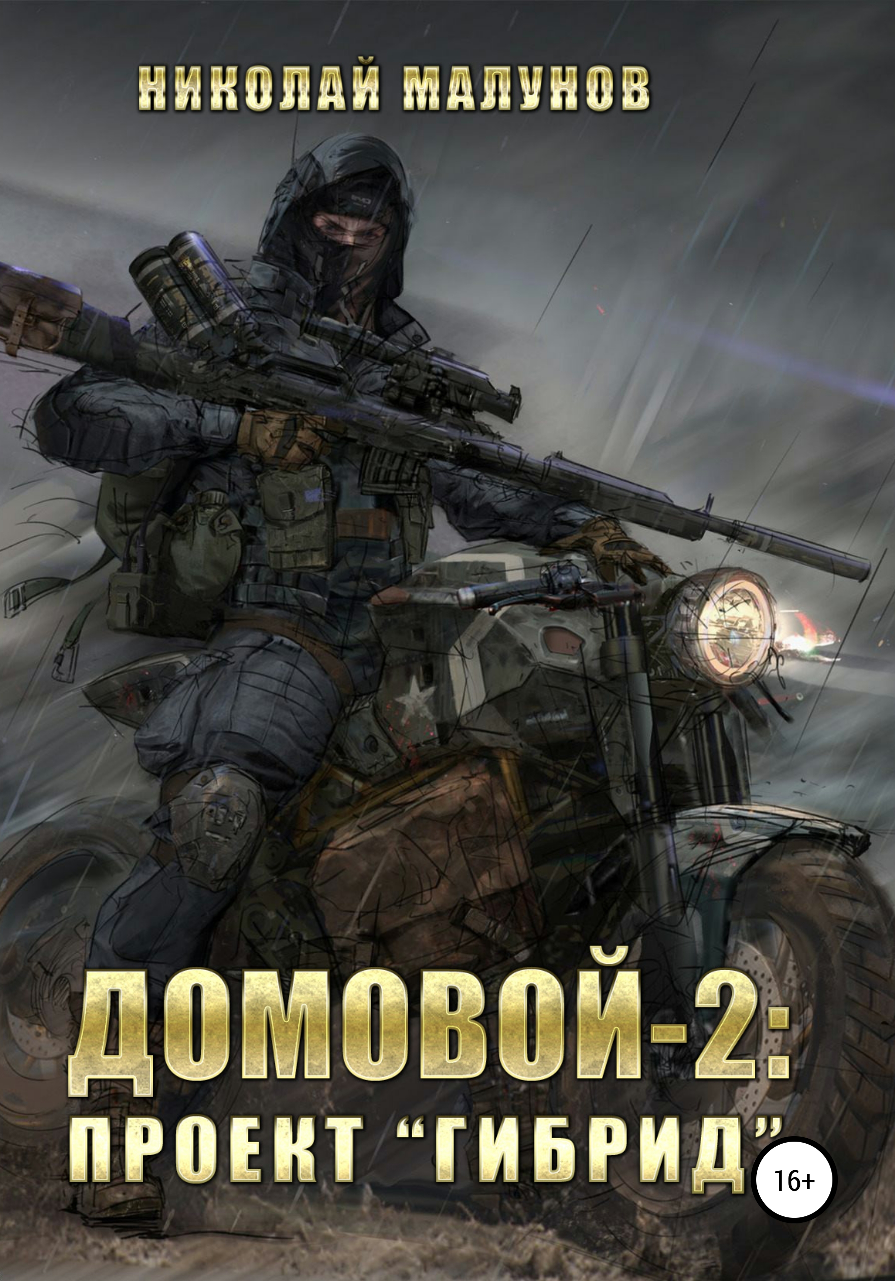 Обложка книги «Домовой-2: проект «Гибрид»»
