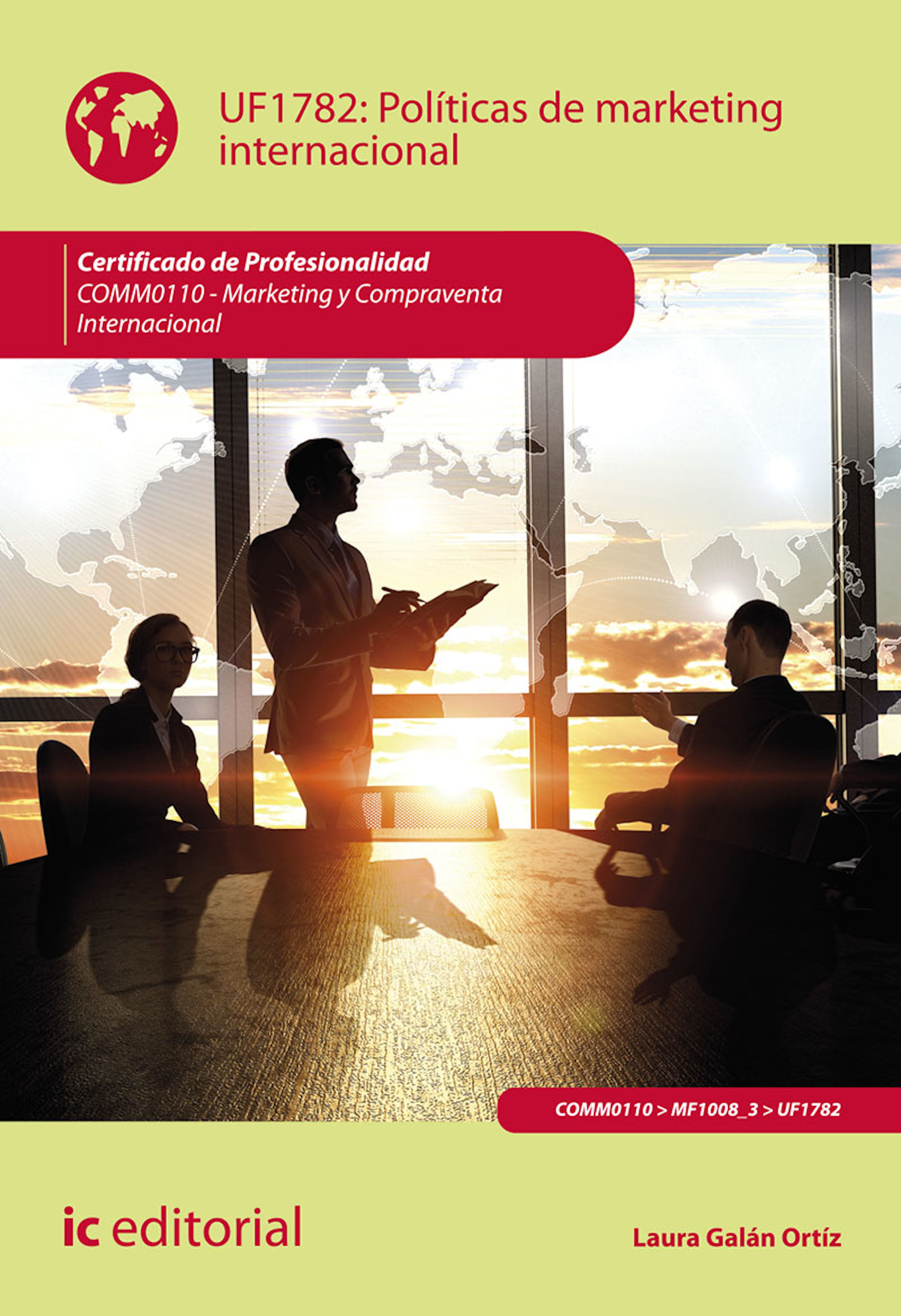 Обложка книги «Políticas de marketing internacional. COMM0110»