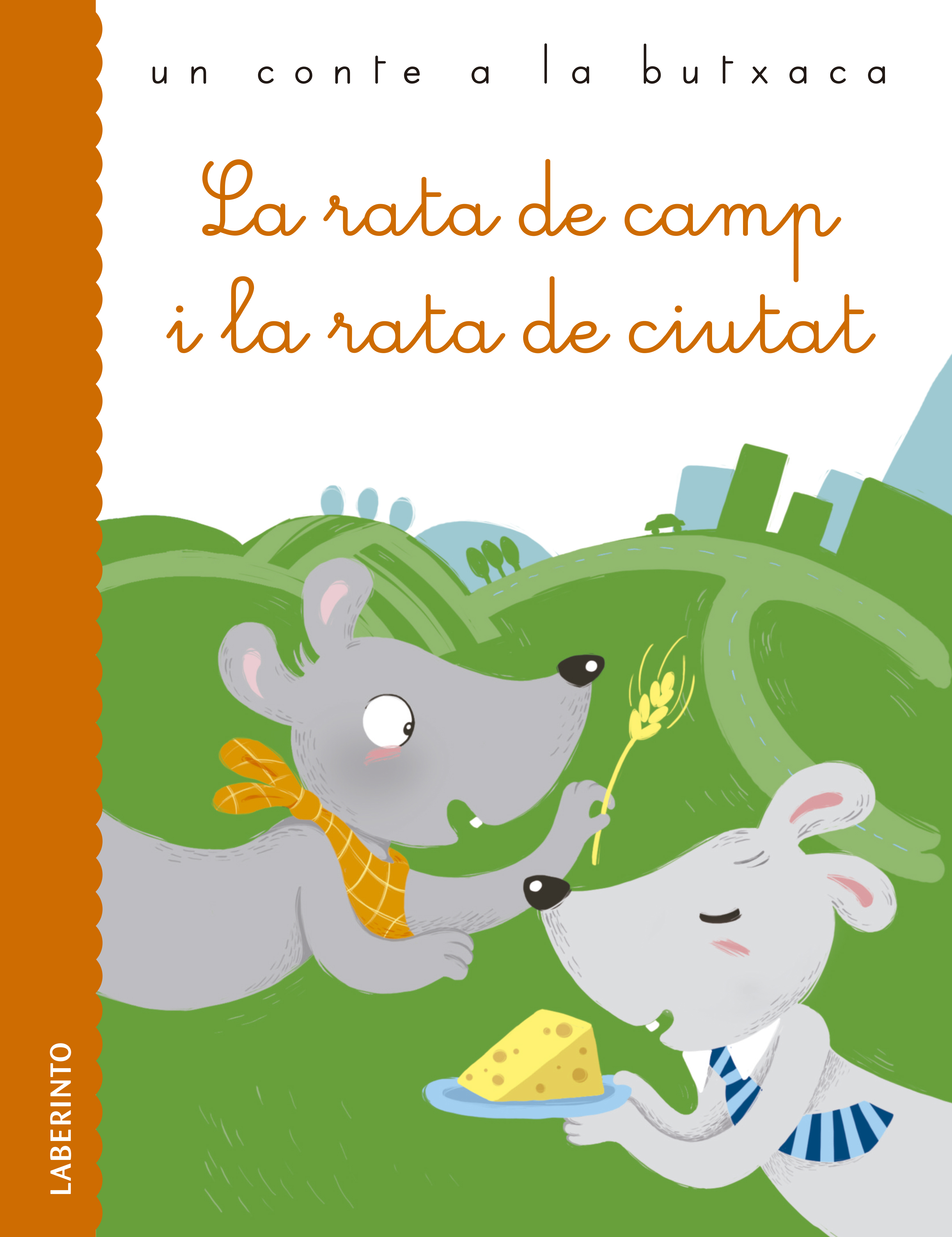 Обложка книги «La rata de camp i la rata de ciutat»
