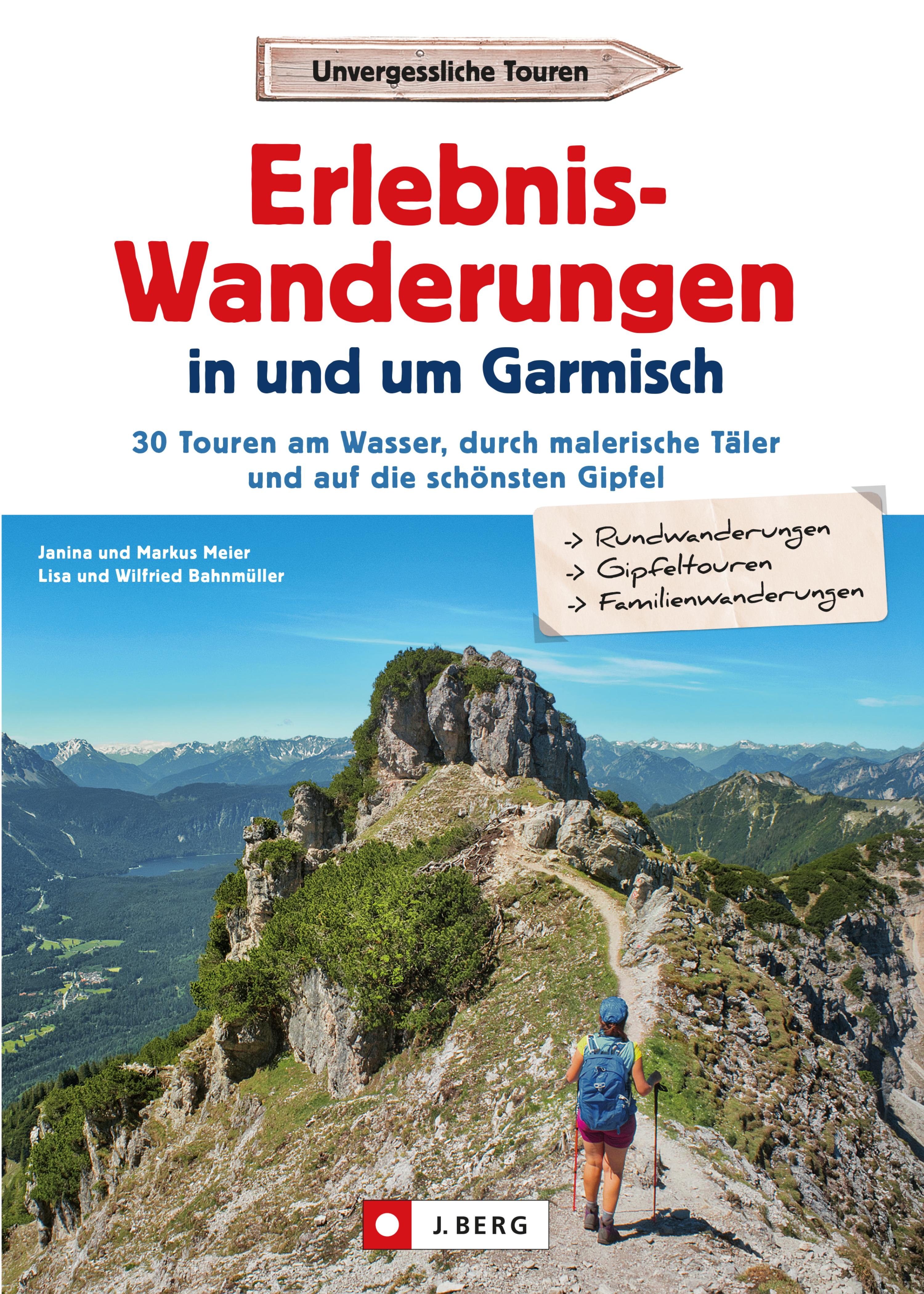 Обложка книги «Erlebnis-Wanderungen in und um Garmisch»
