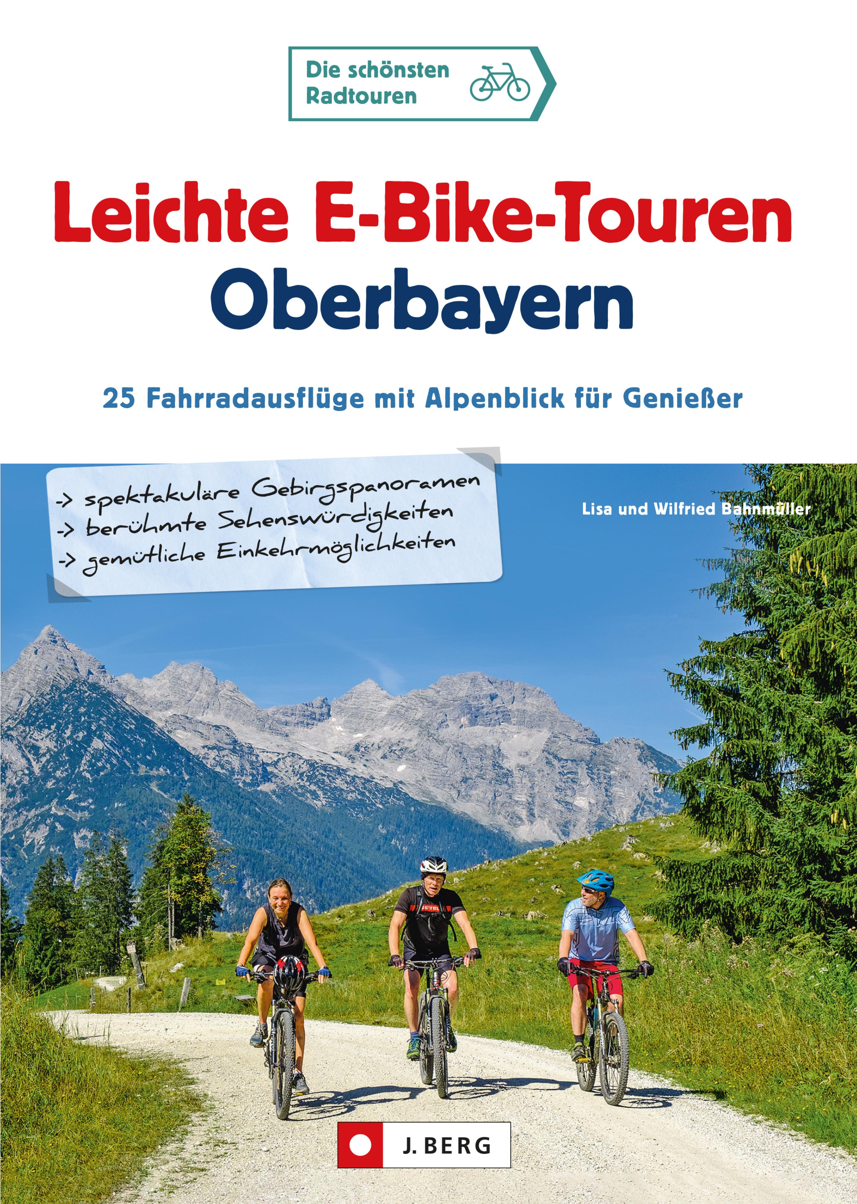 Обложка книги «Leichte E-Bike-Touren Oberbayern»