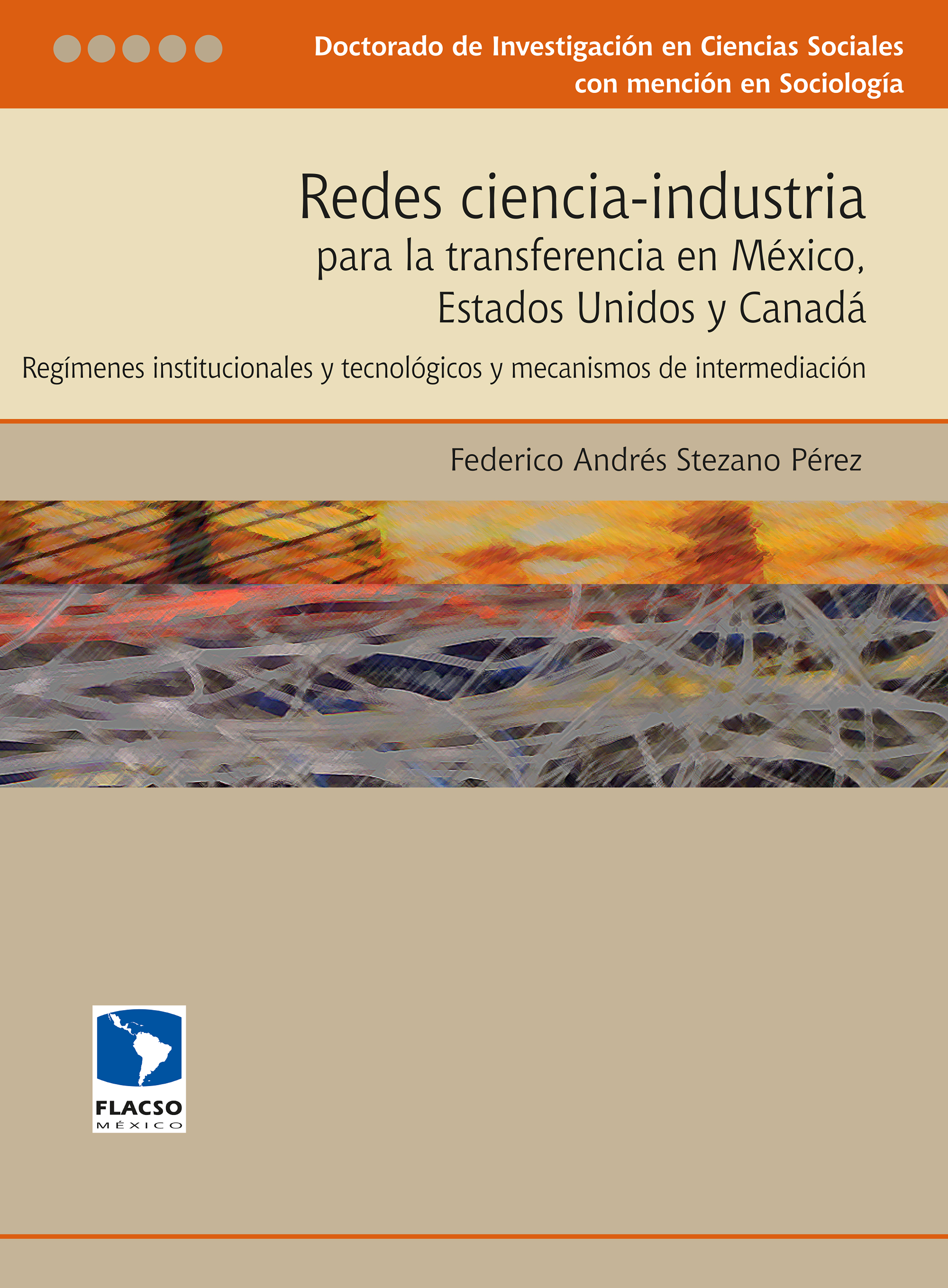 Обложка книги «Redes ciencia-industria para la transferencia en México, Estados Unidos y Canadá»