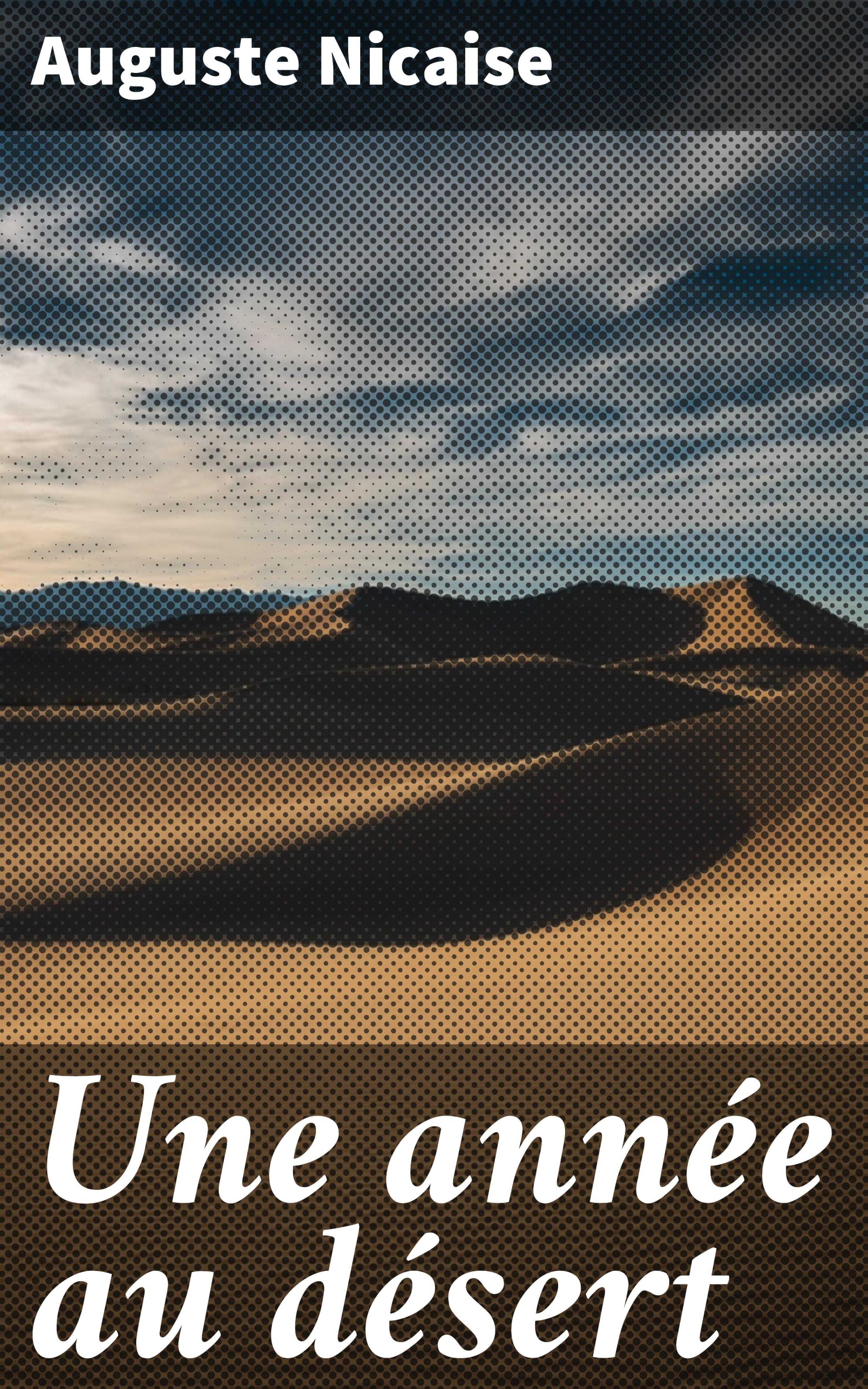 Обложка книги «Une année au désert»