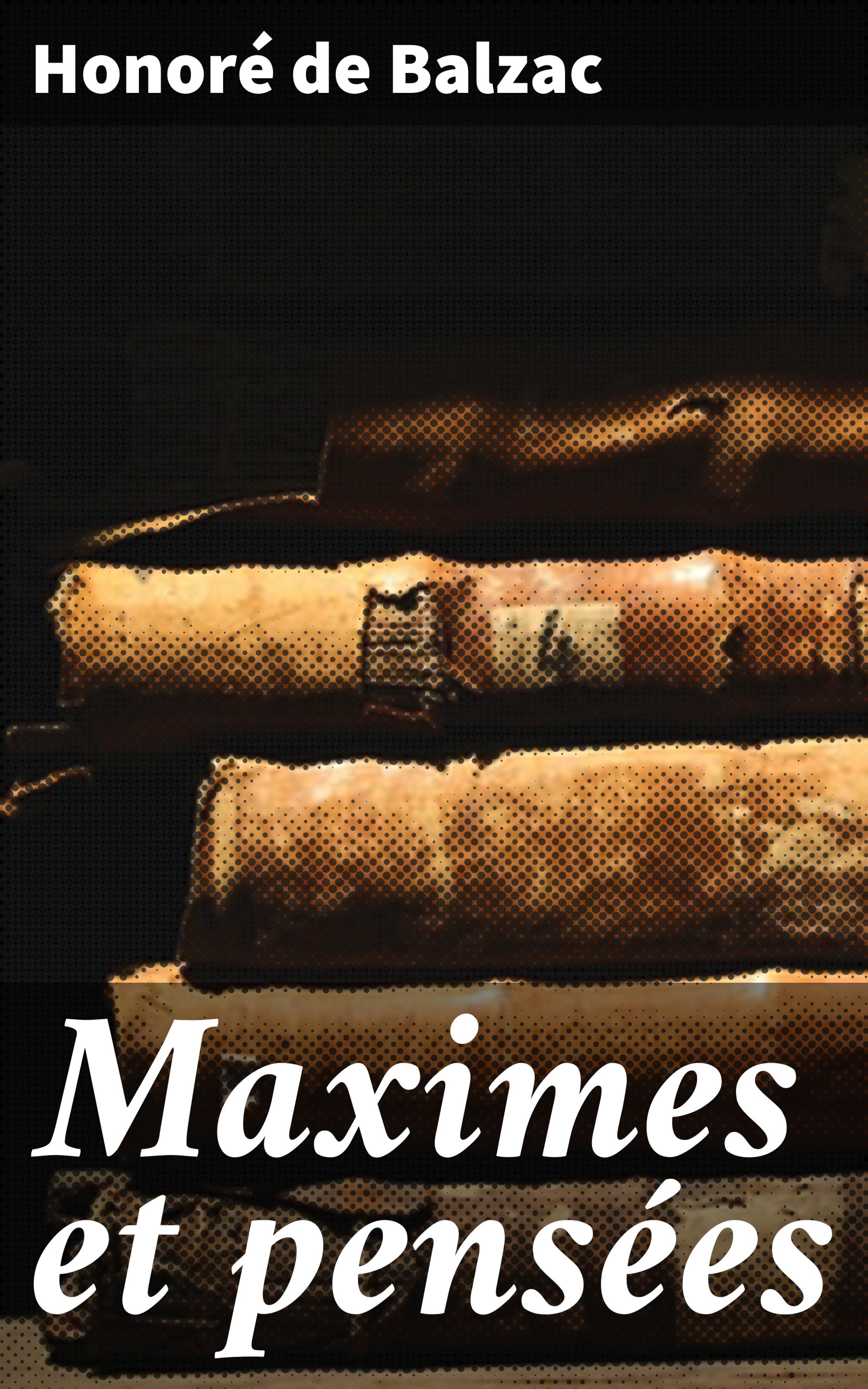 Обложка книги «Maximes et pensées»