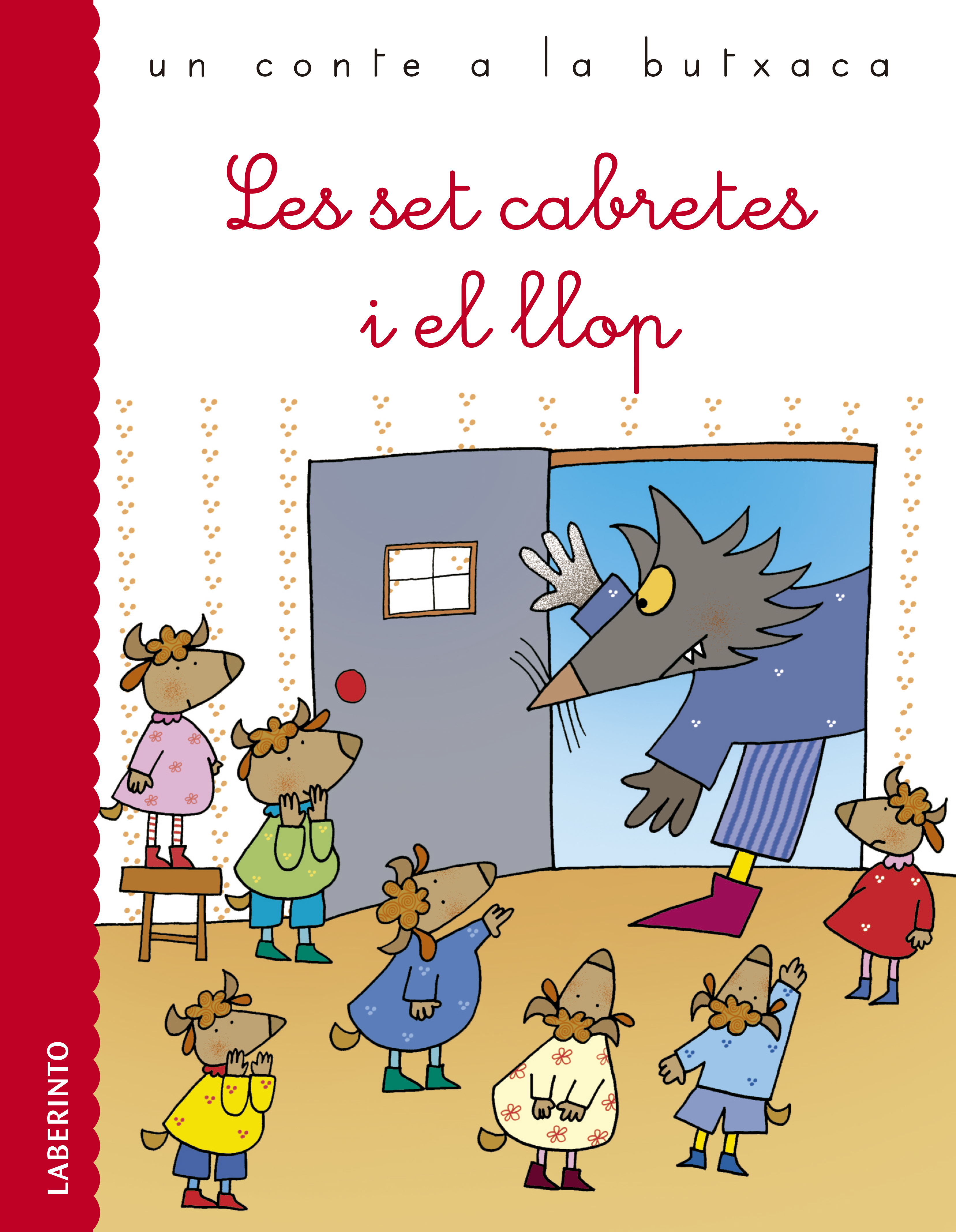 Обложка книги «Les set cabretes i el llop»