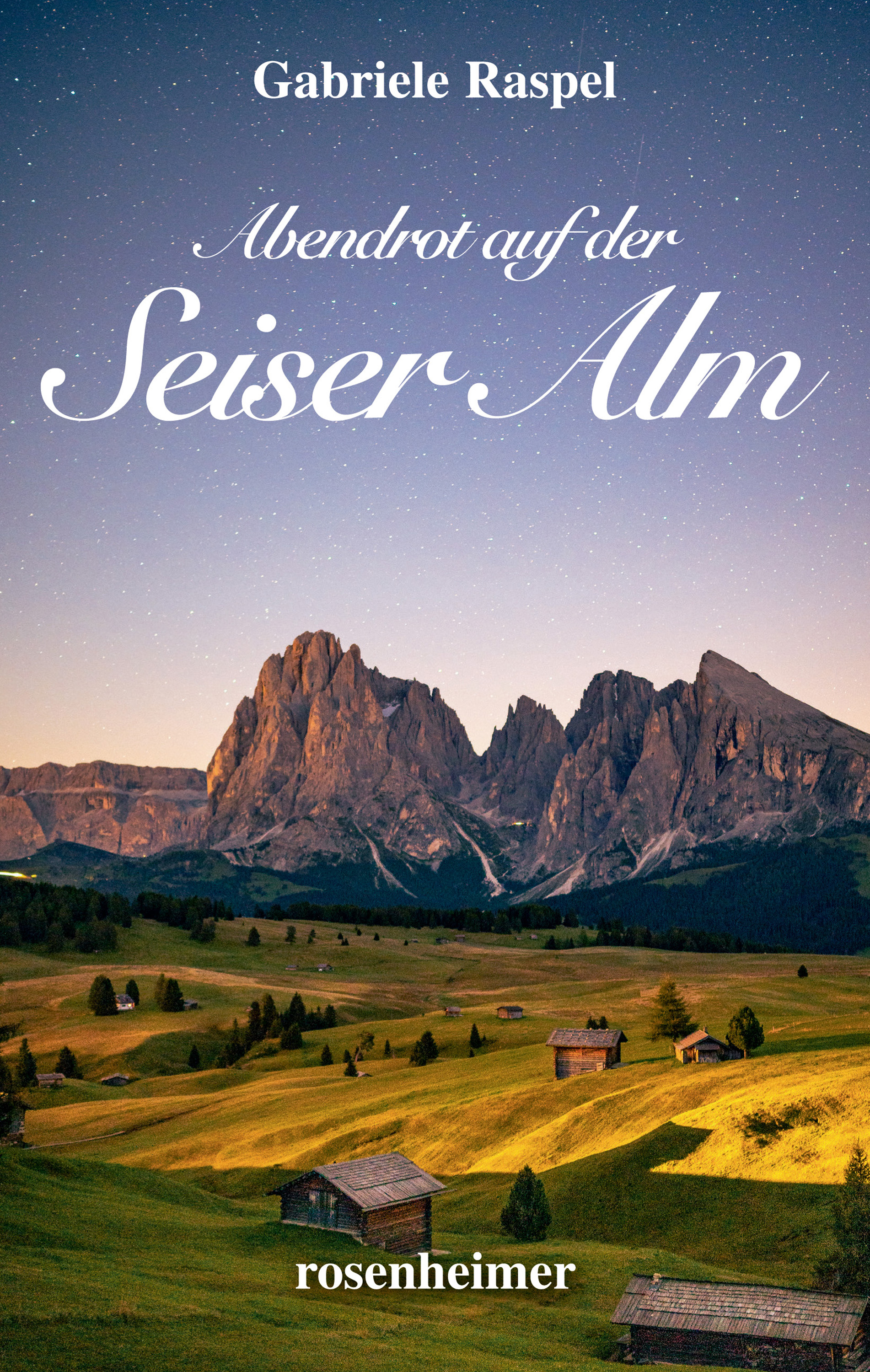 Обложка книги «Abendrot auf der Seiser Alm»