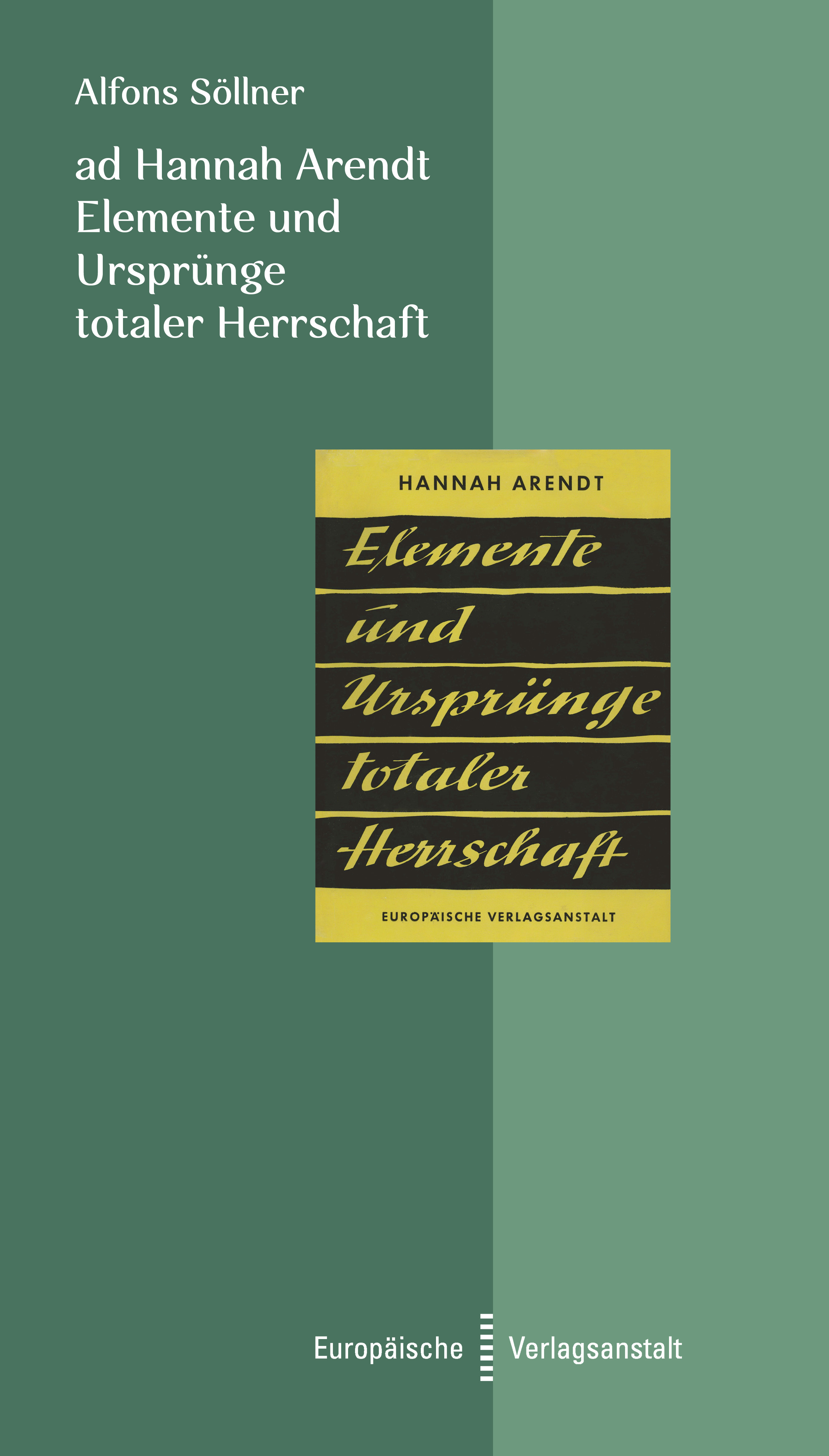Обложка книги «ad Hannah Arendt - Elemente und Ursprünge totaler Herrschaft»
