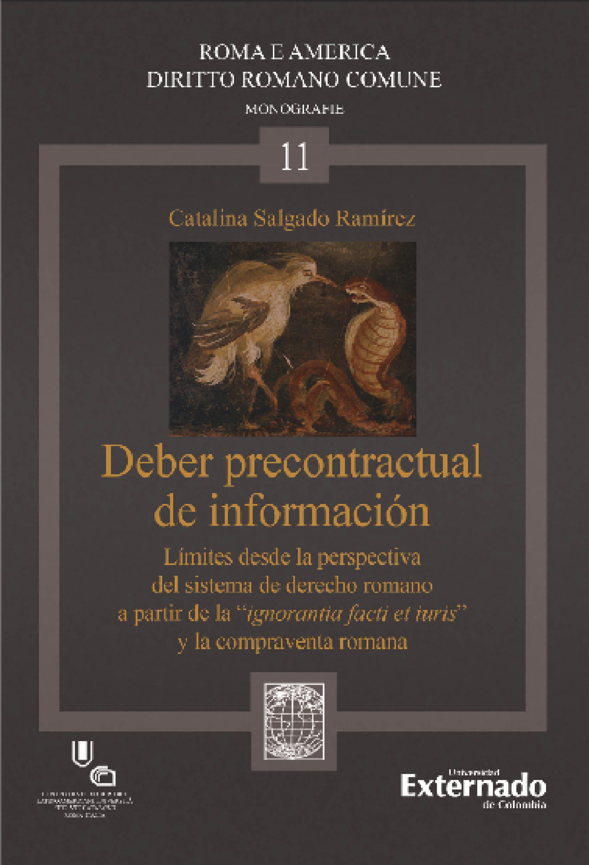 Обложка книги «Deber precontractual de información»