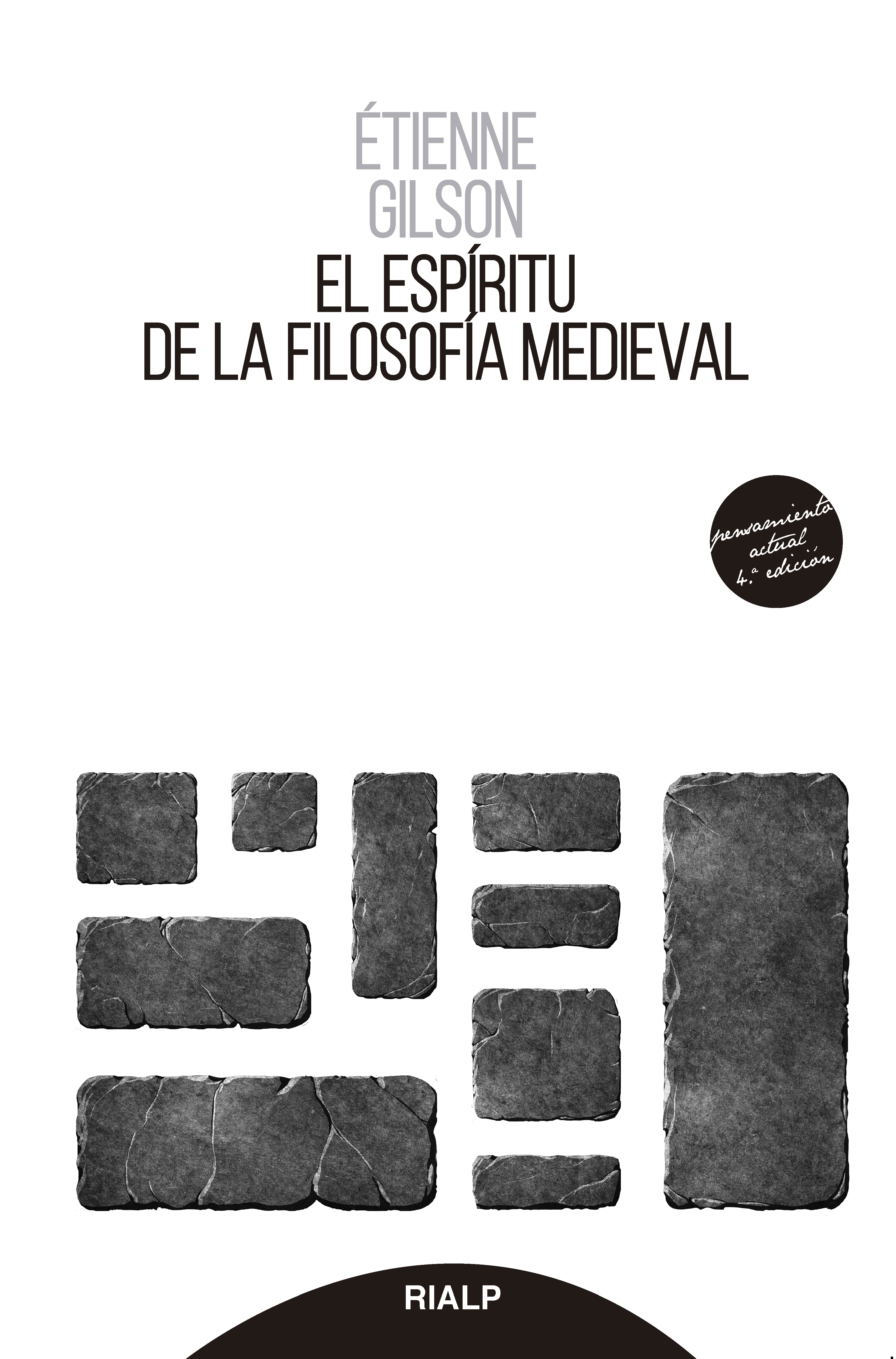 Обложка книги «El espíritu de la filosofía medieval»