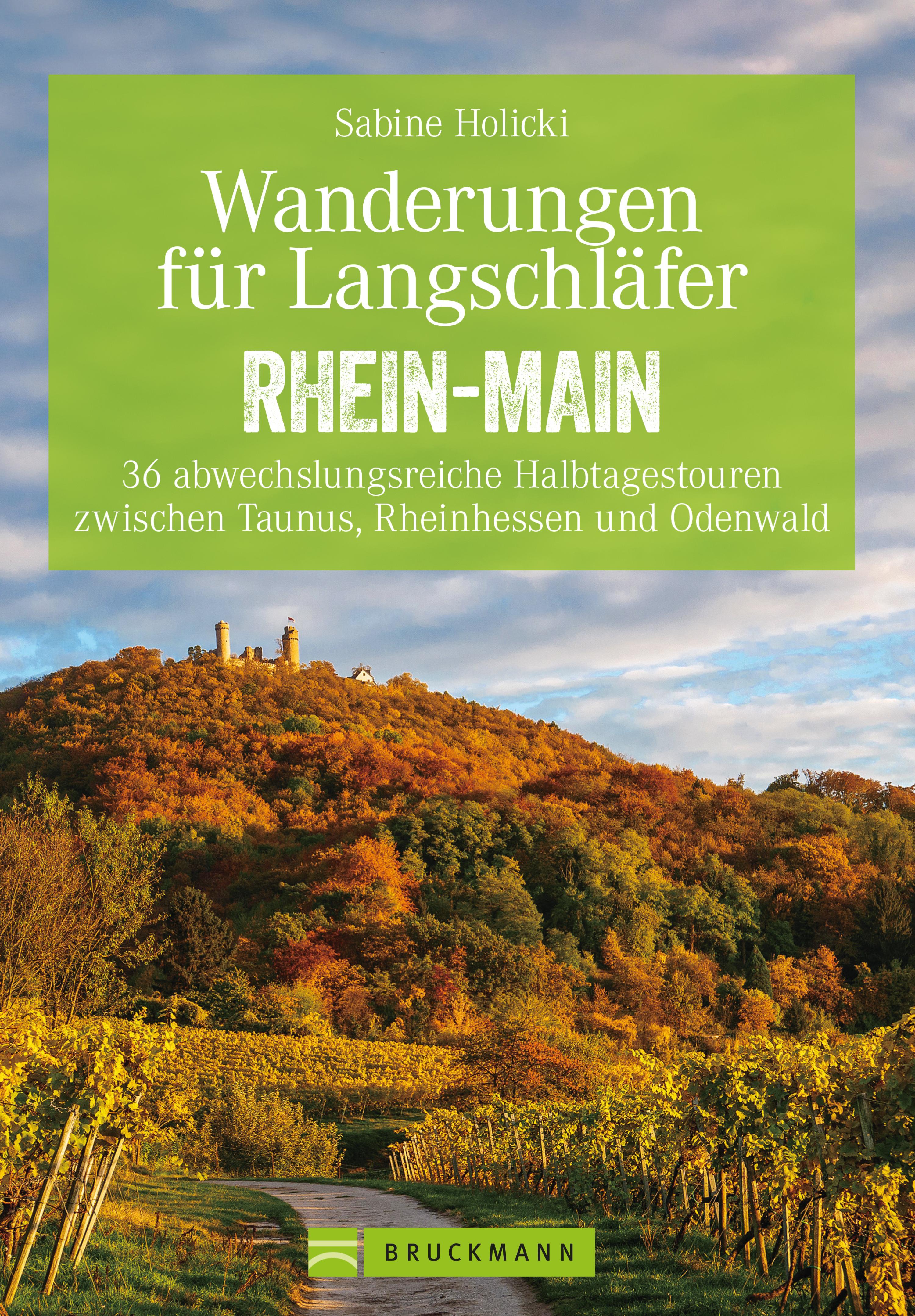 Обложка книги «Wanderungen für Langschläfer Rhein-Main»