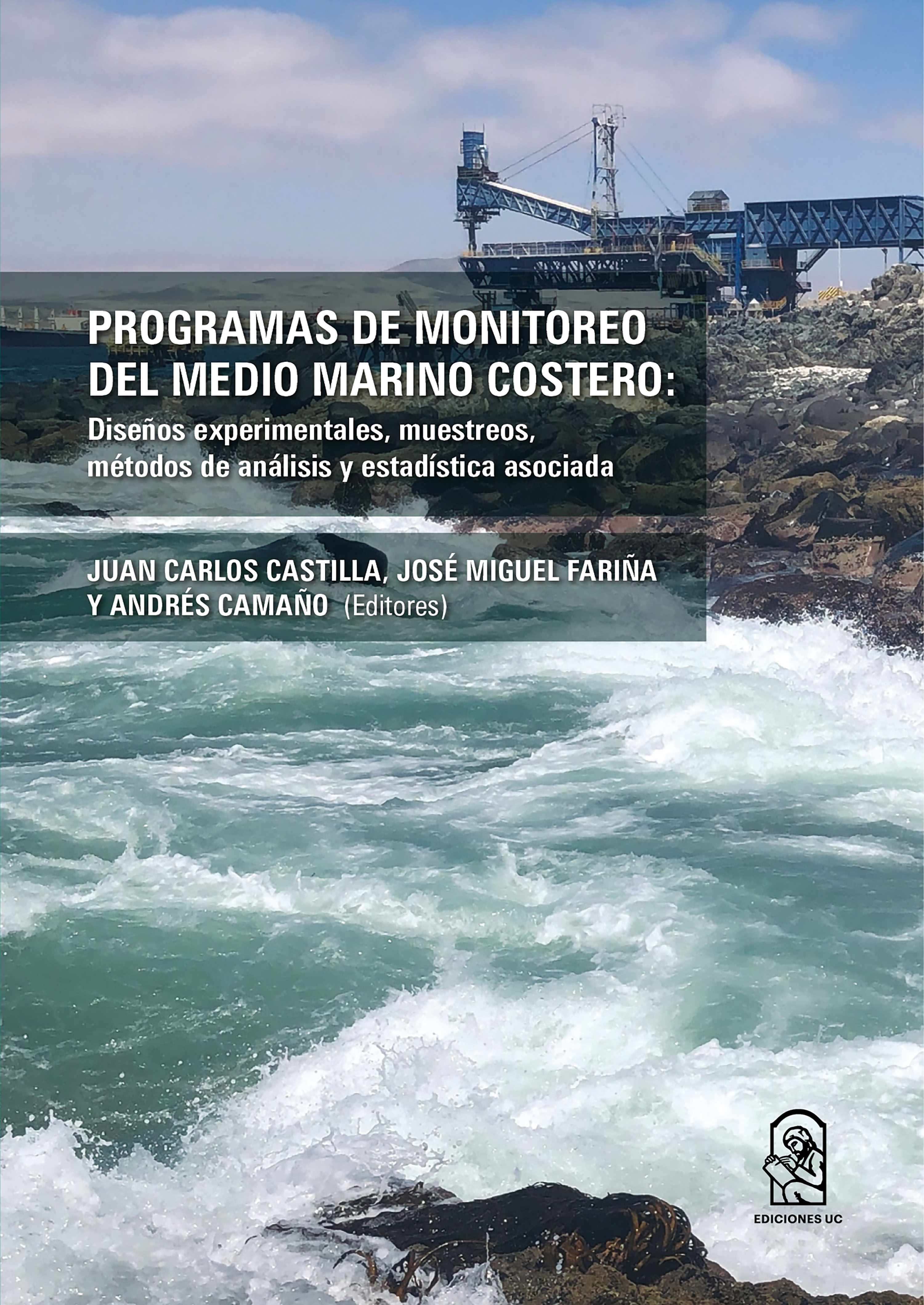 Обложка книги «Programas de monitoreo del medio marino costero»