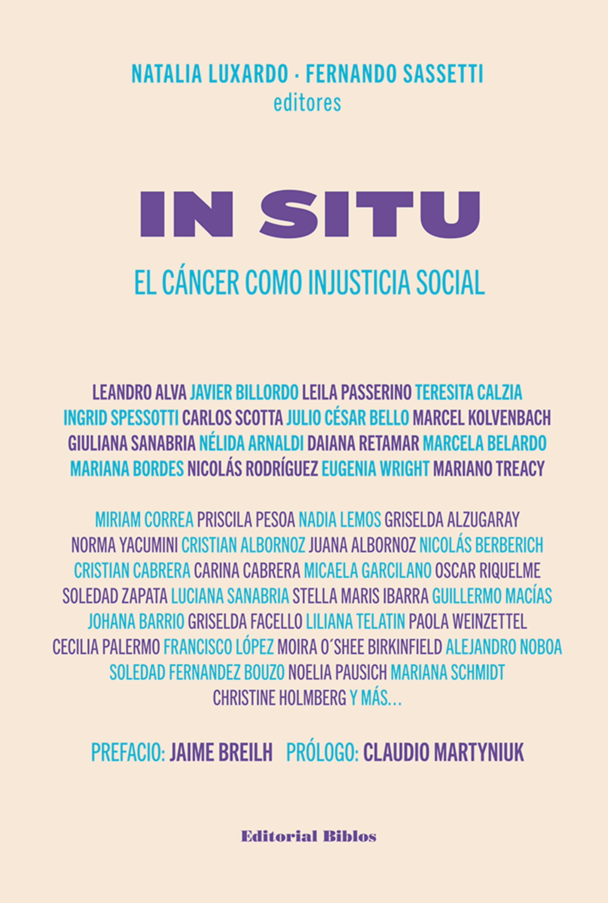 Обложка книги «In situ. El cáncer como injusticia social»