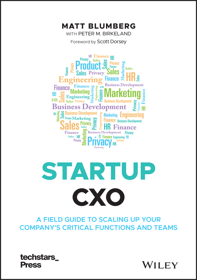Обложка книги «Startup CXO»