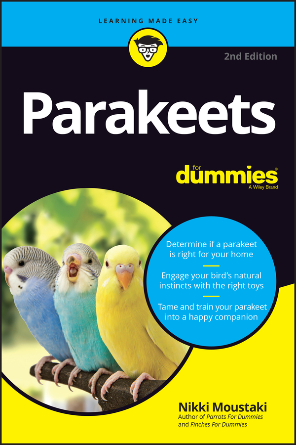 Обложка книги «Parakeets For Dummies»