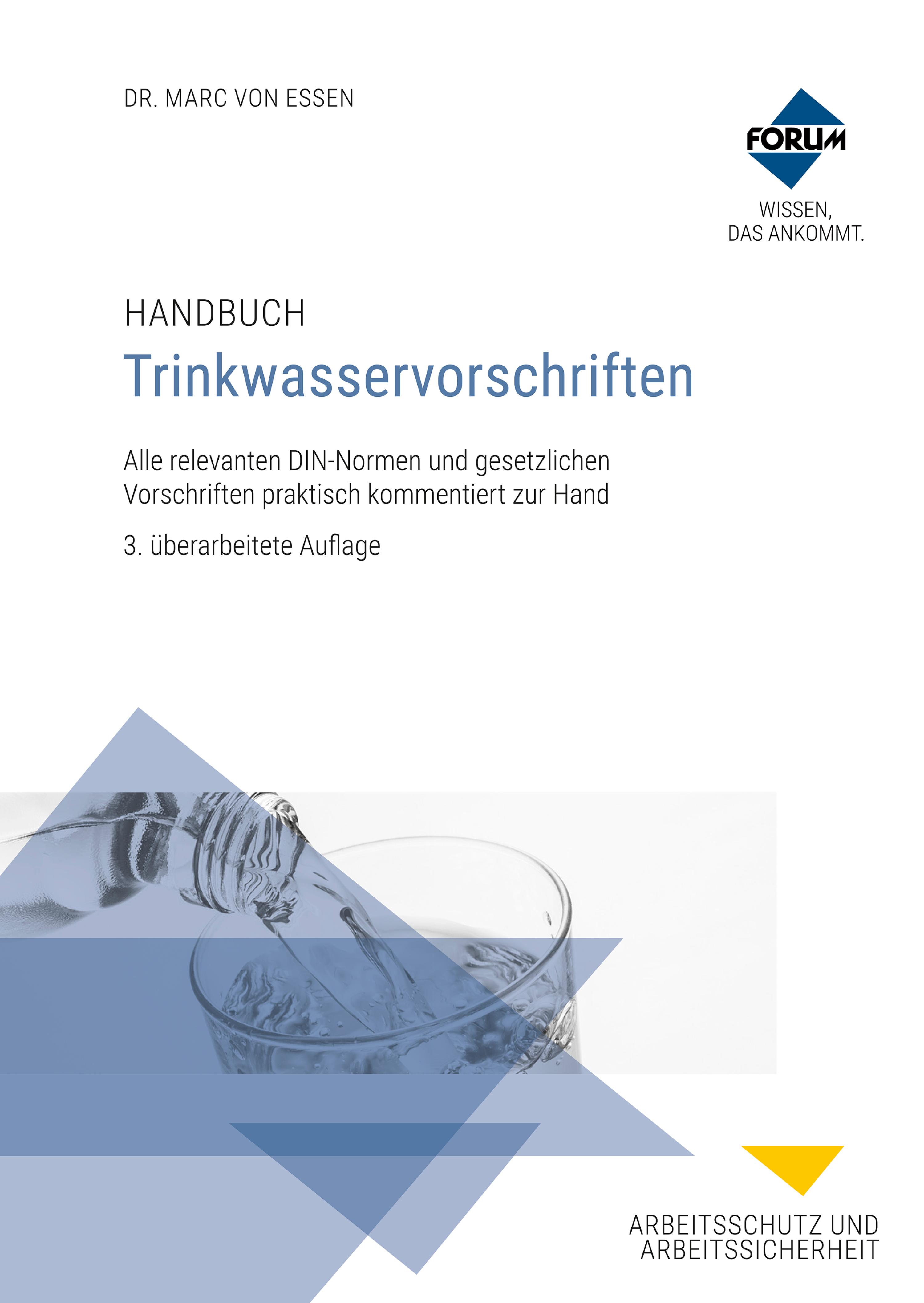Обложка книги «Handbuch Trinkwasservorschriften»