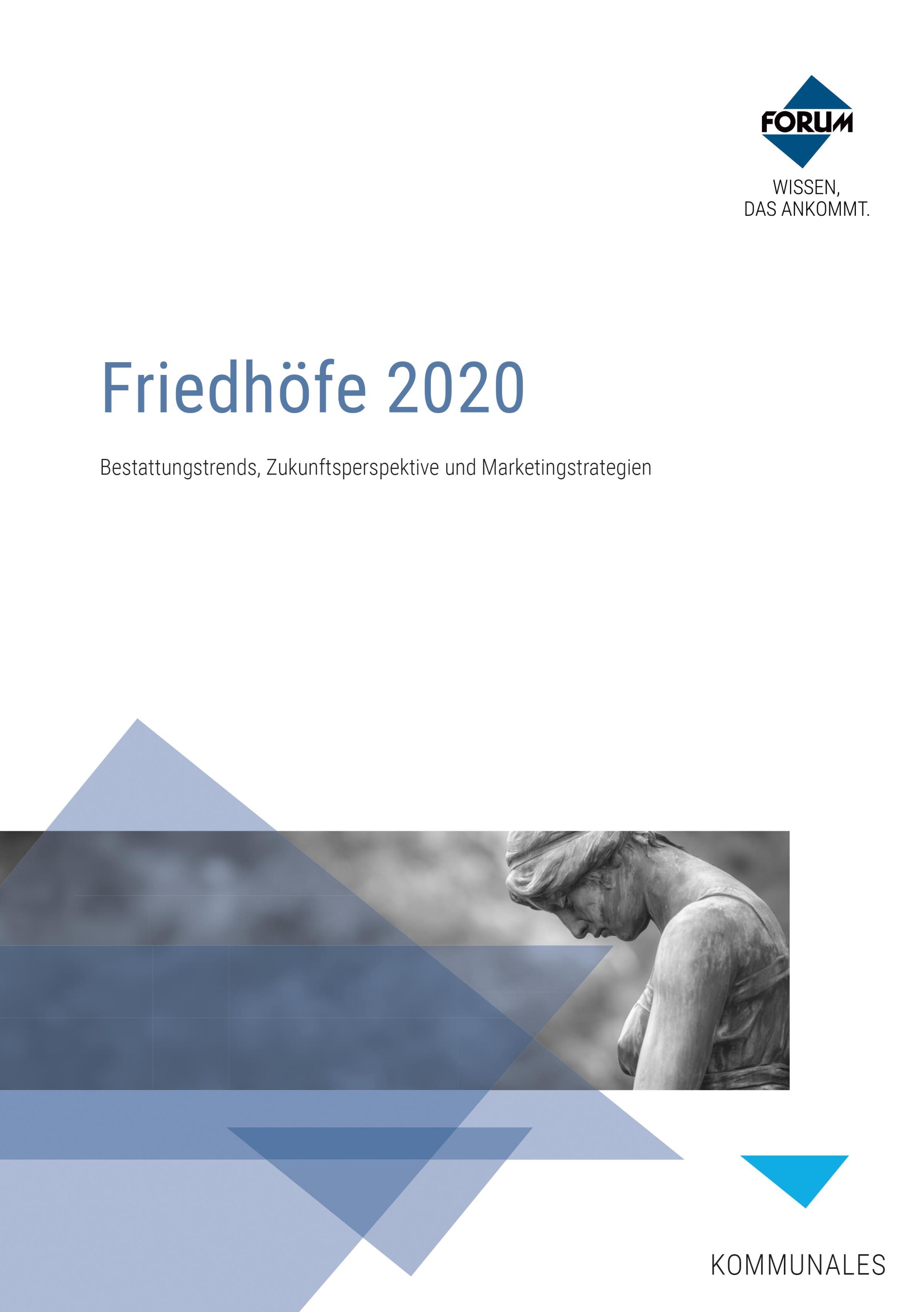 Обложка книги «Friedhöfe 2020»