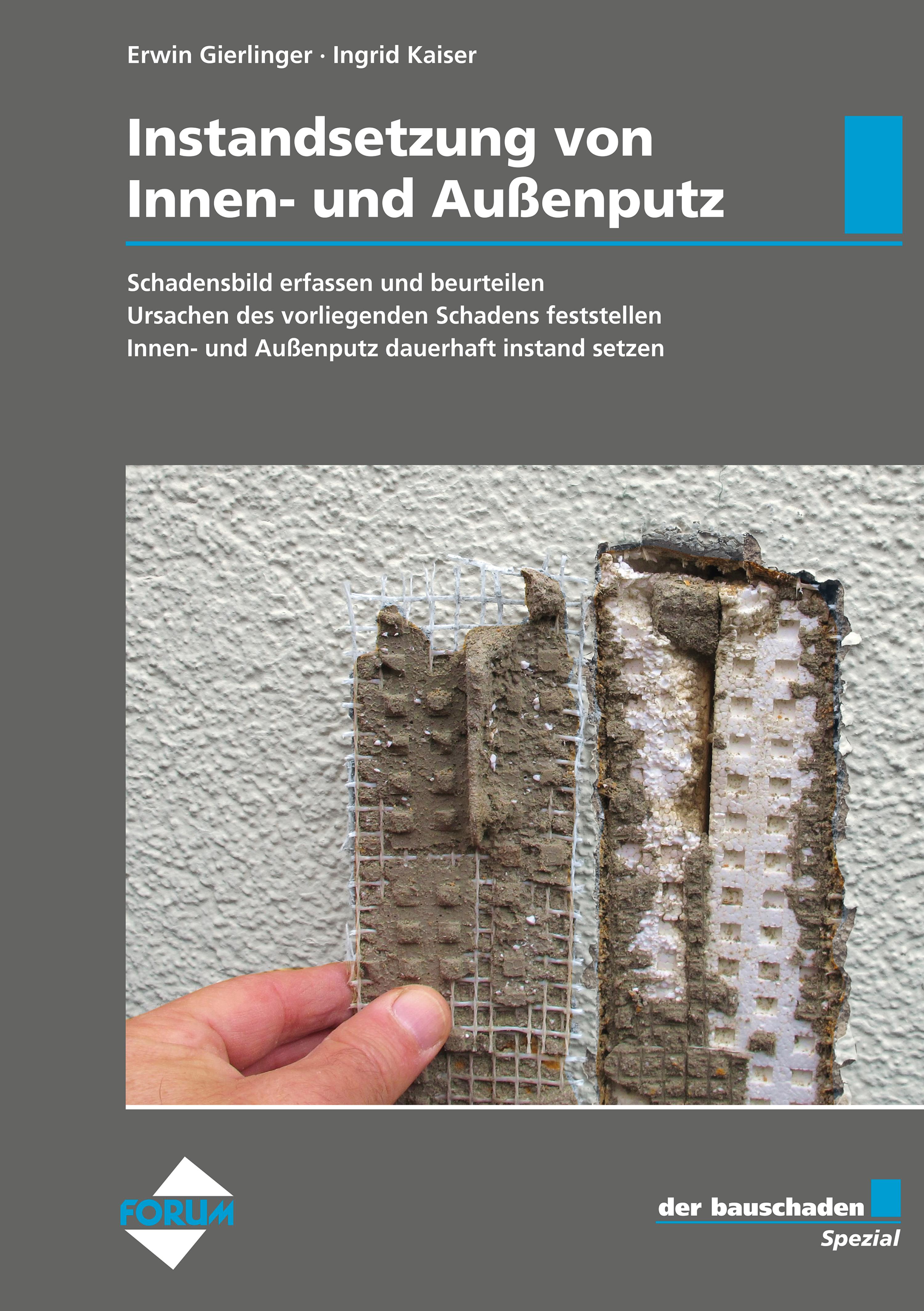 Обложка книги «der bauschaden Spezial Instandsetzung von Innen- und Außenputz»