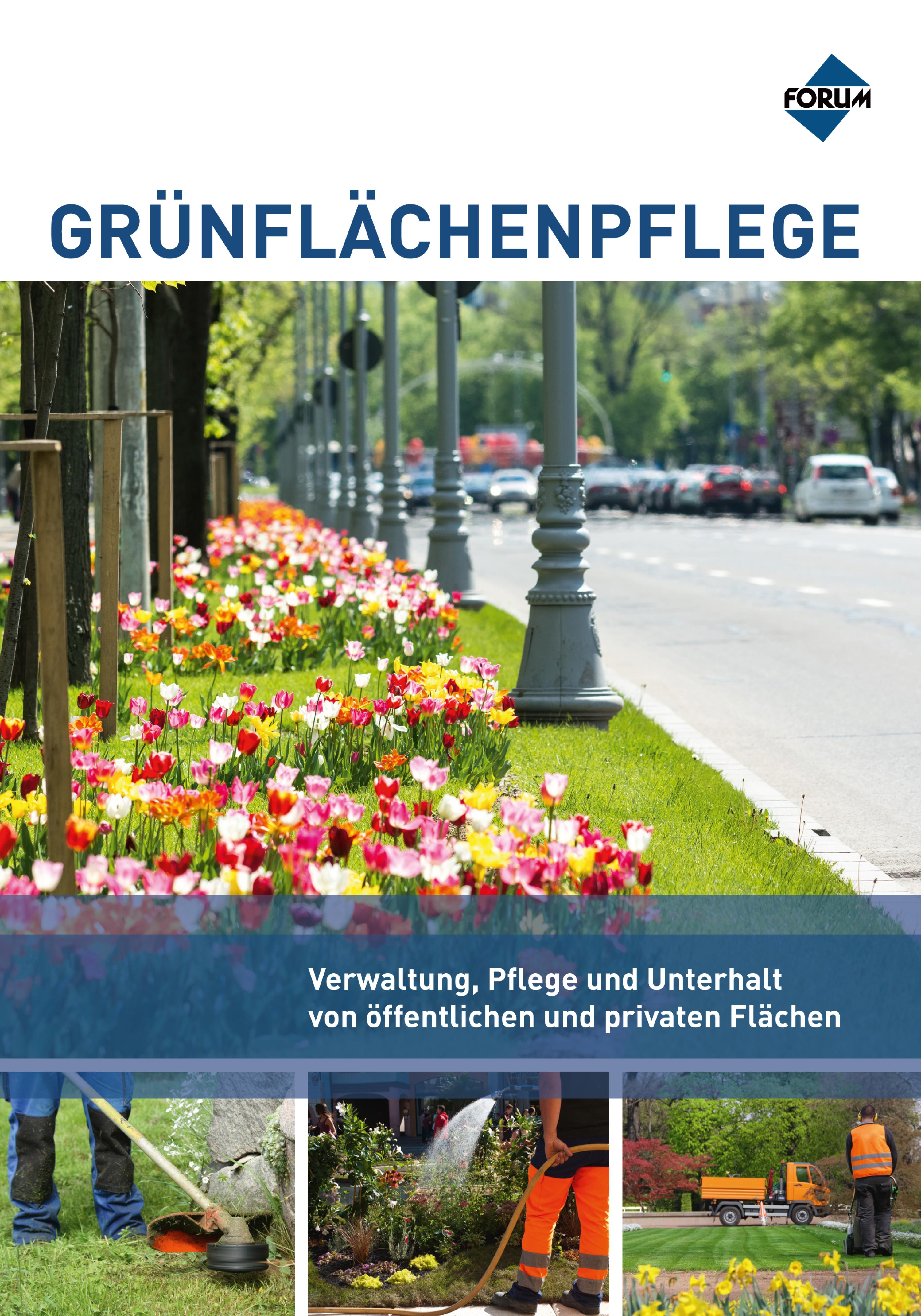 Обложка книги «Grünflächenpflege»