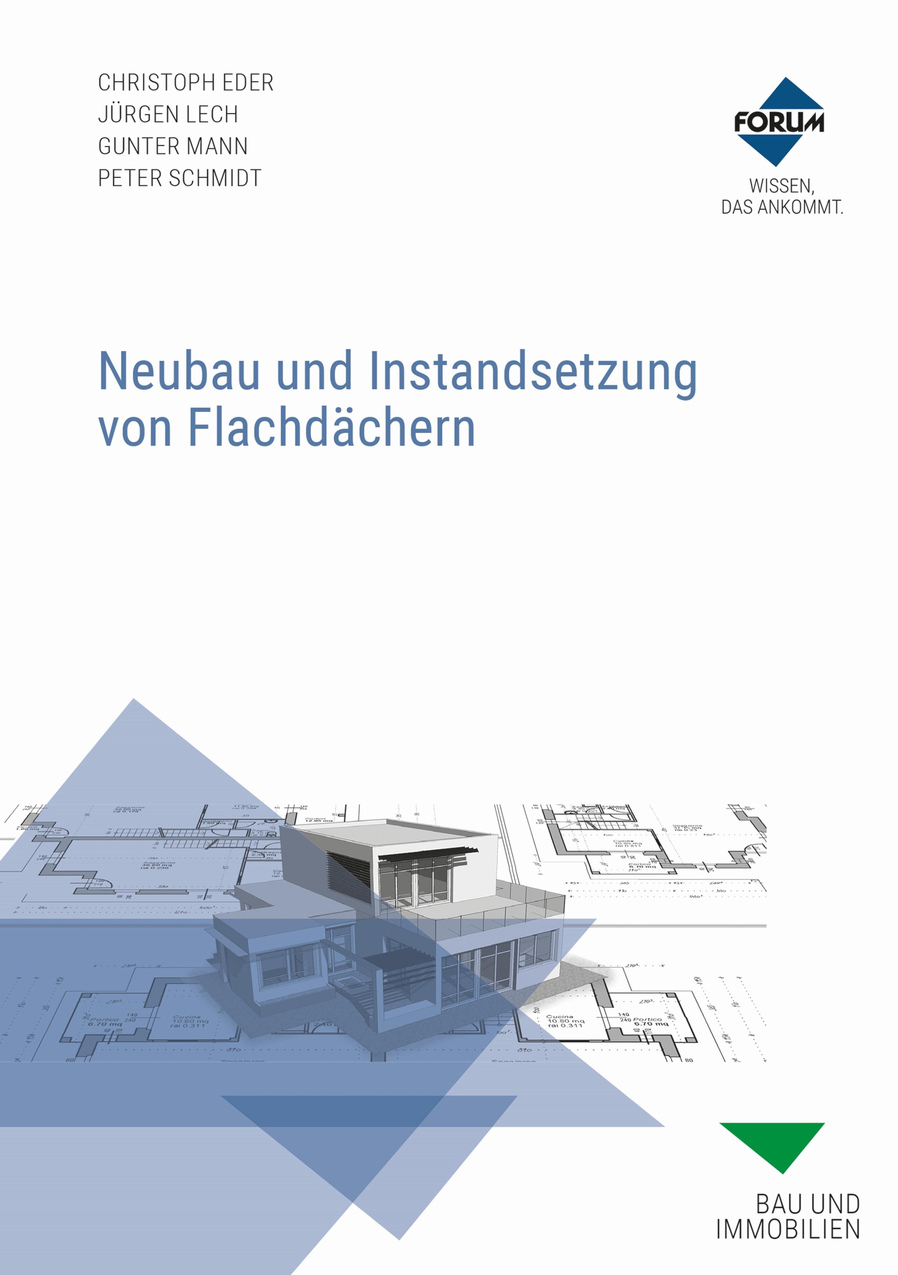 Обложка книги «Neubau und Instandsetzung von Flachdächern»