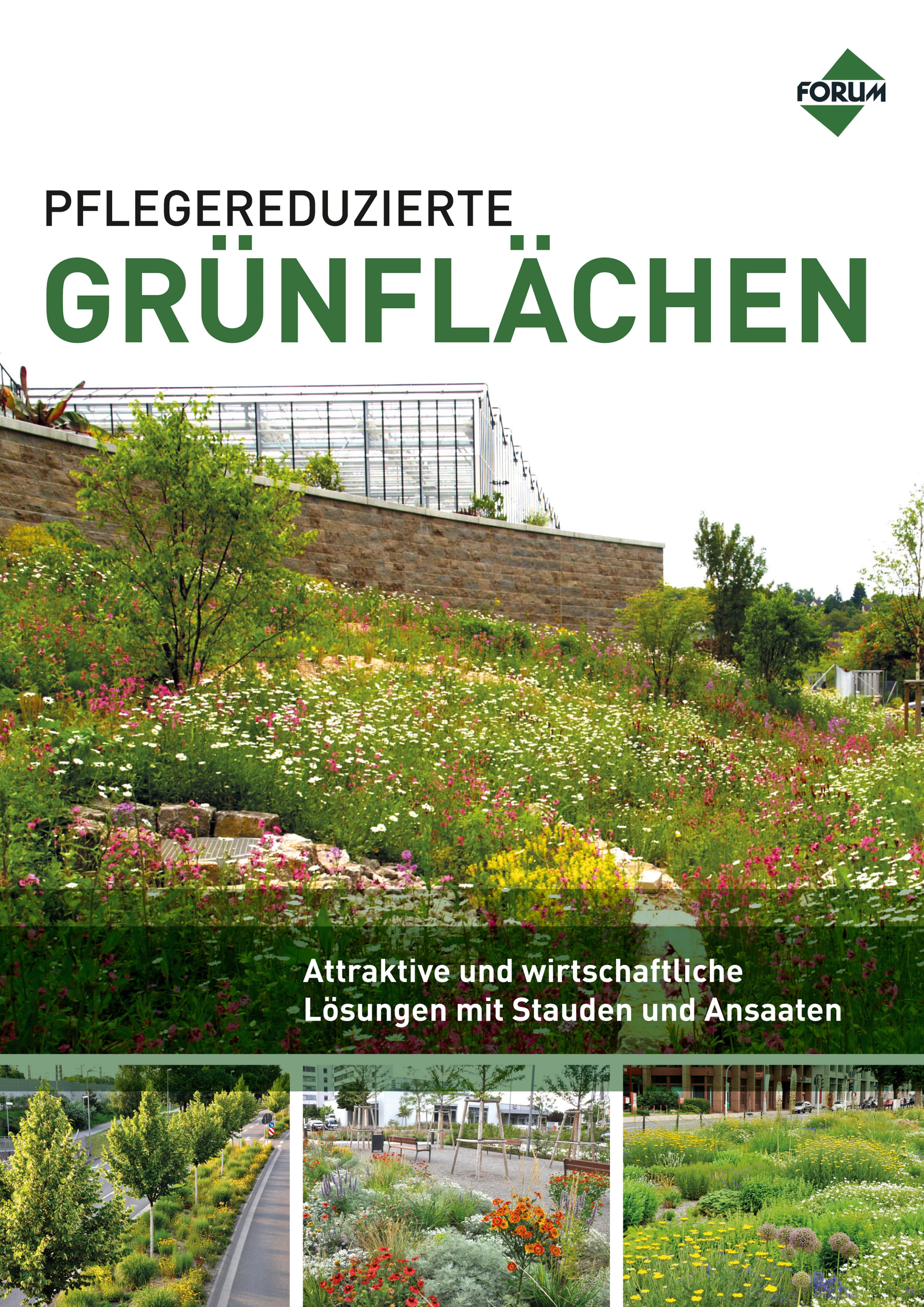 Обложка книги «Pflegereduzierte Grünflächen»