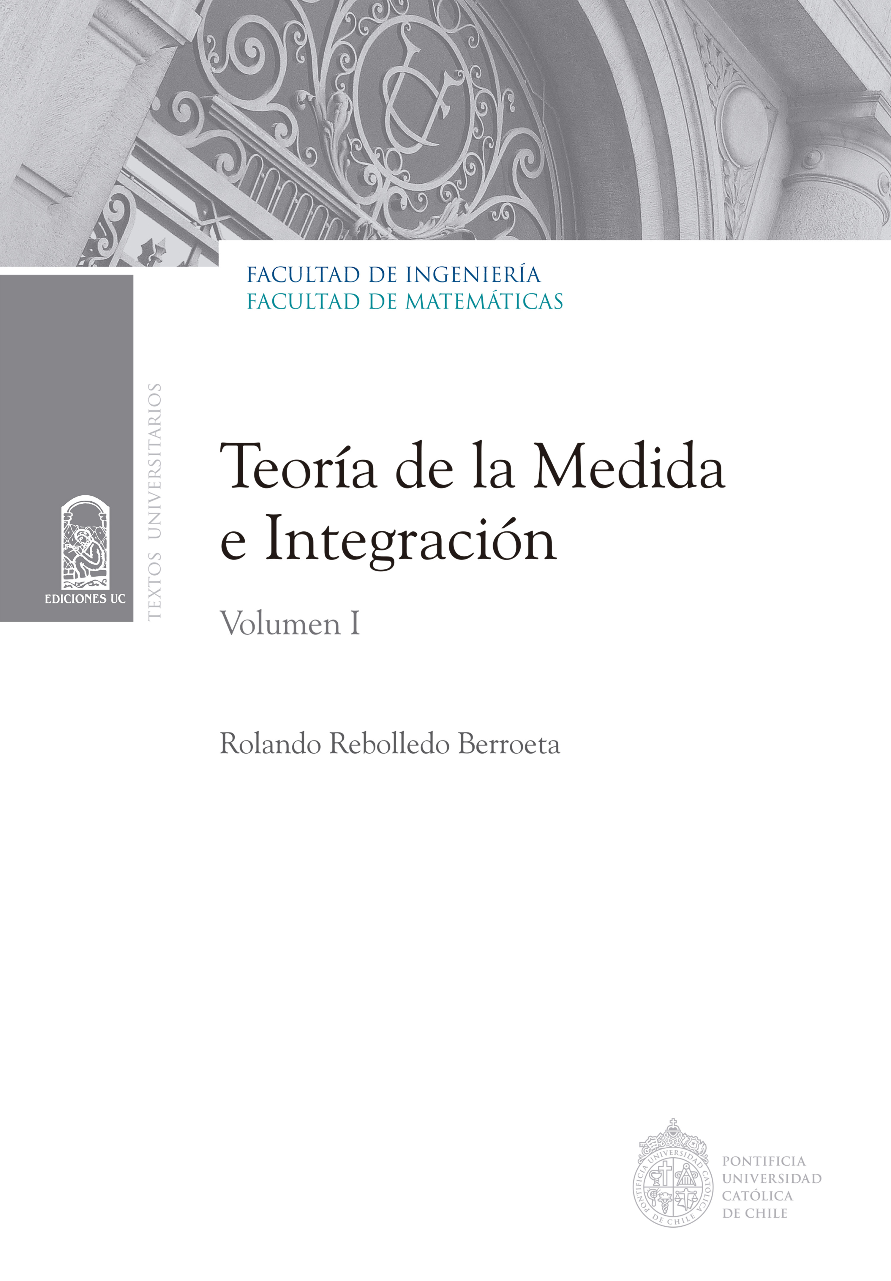 Обложка книги «Teoría de la medida e integración»